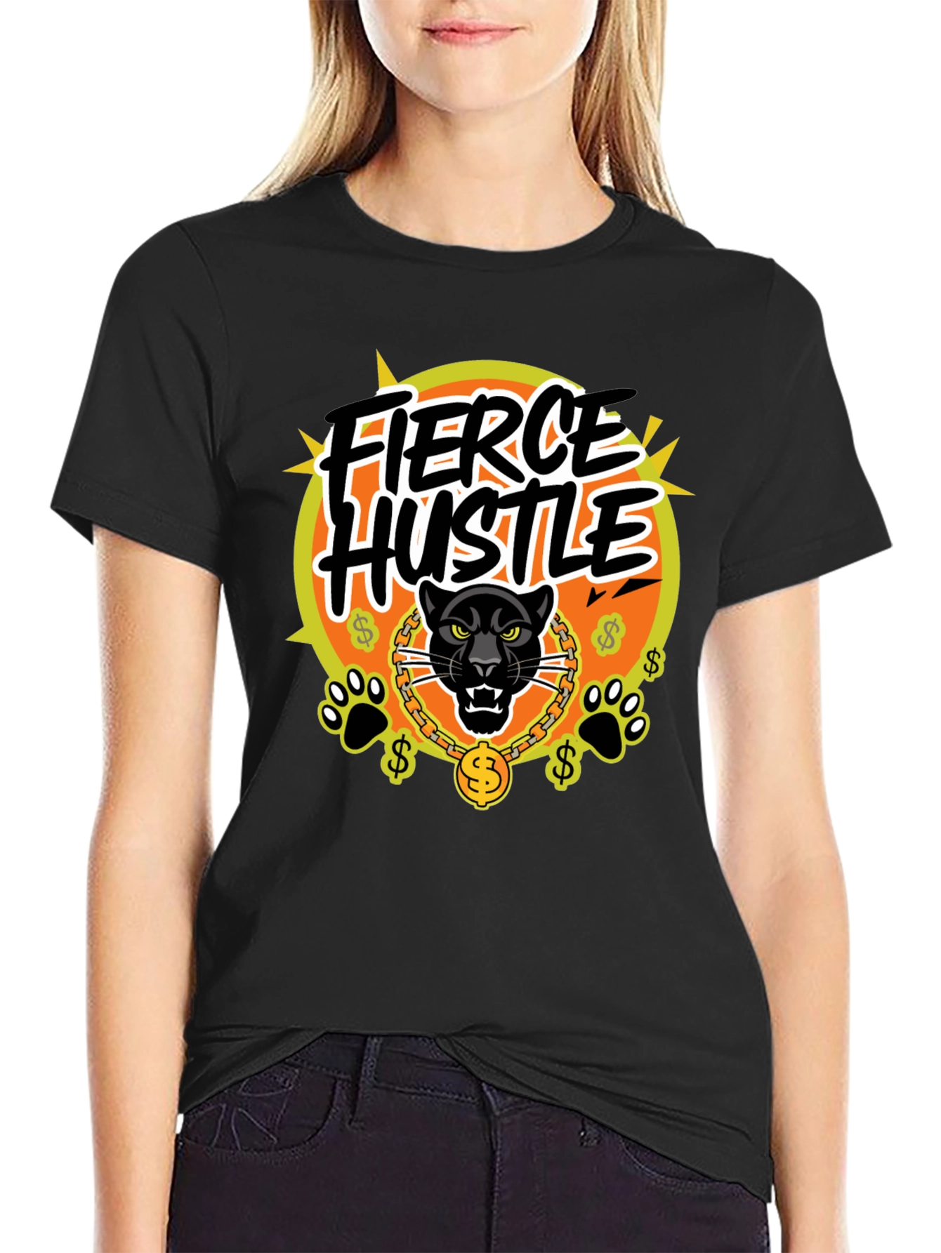 Fierce Hustle Graphic Tee