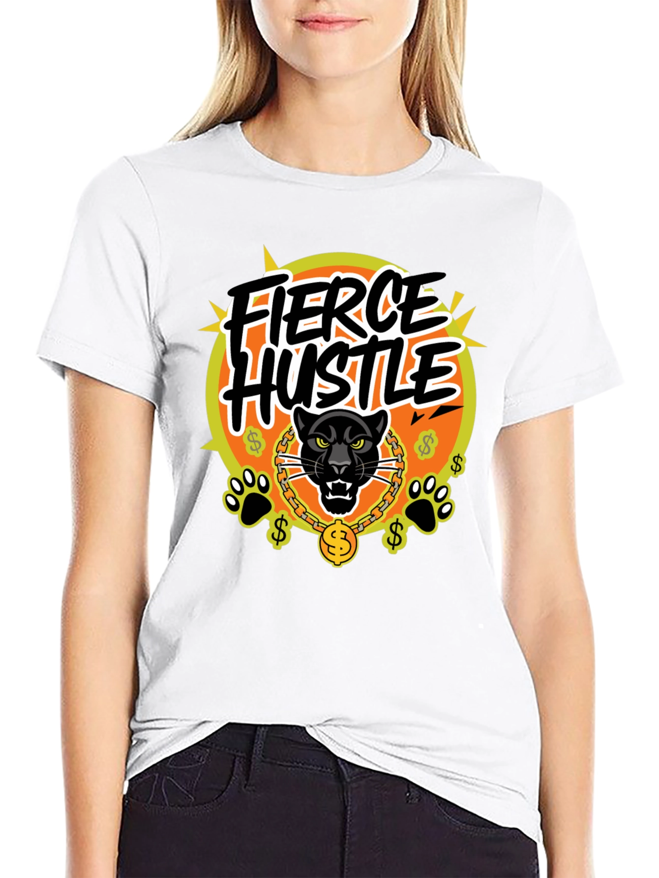 Fierce Hustle Graphic Tee