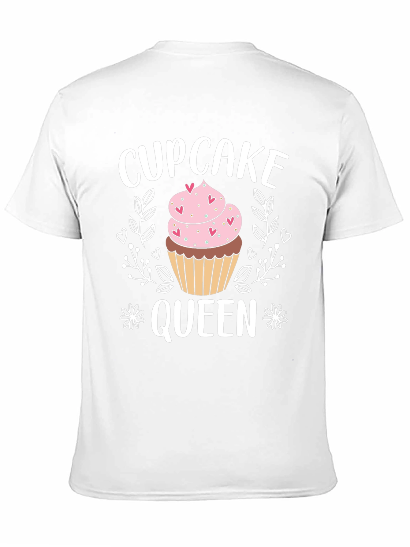 Cupcake Queen Graphic T-Shirt - Black
