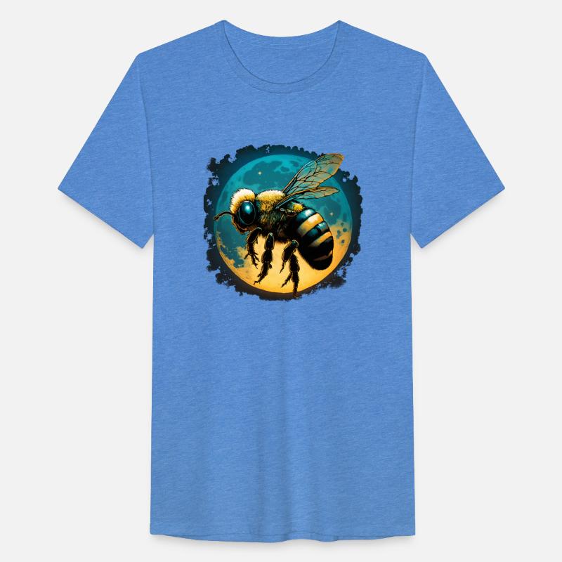 Enchanting Night Journey: A Cool Bee SearchNectar