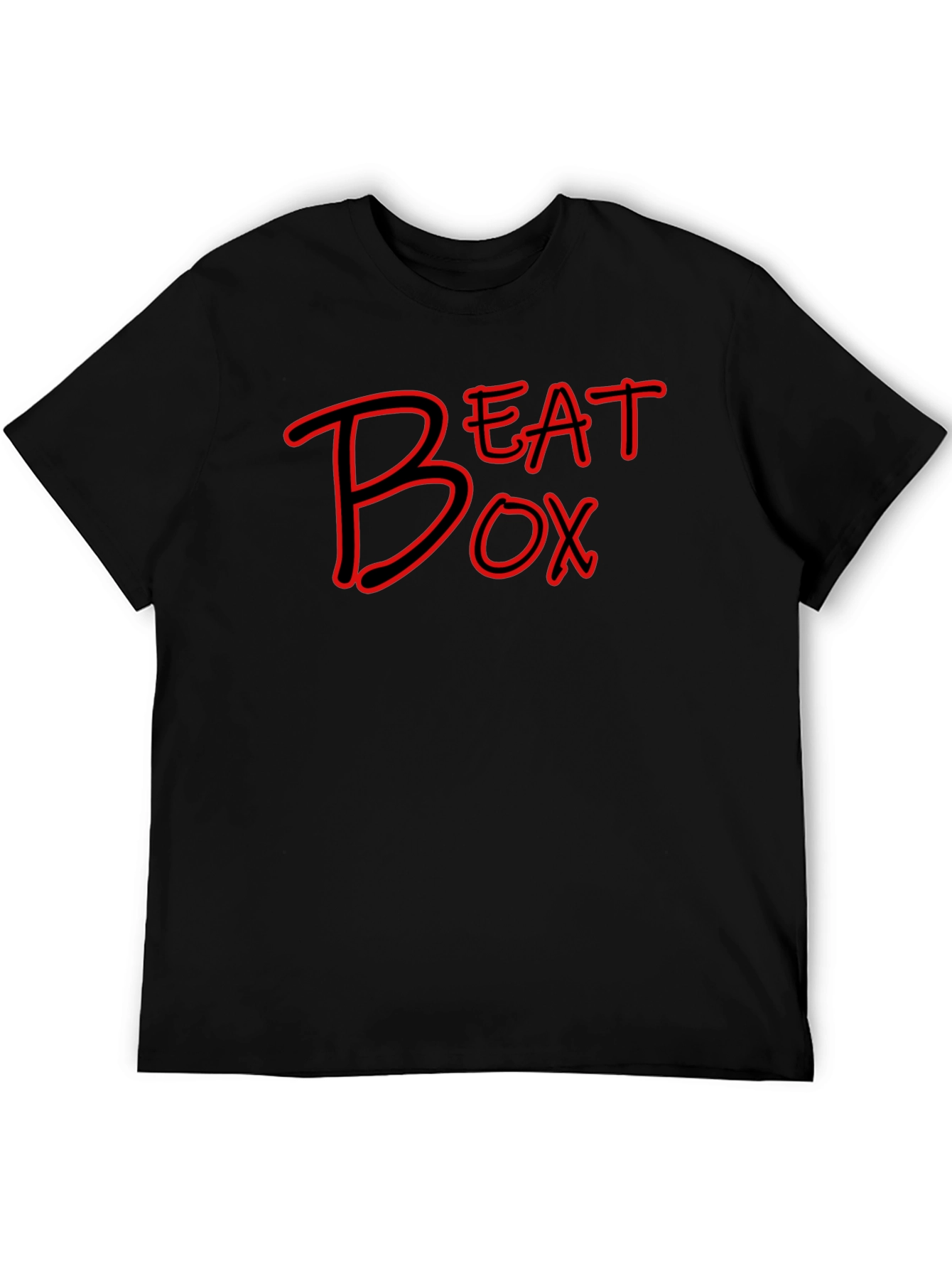 Beat Box Graphic Tee - Black T-Shirt