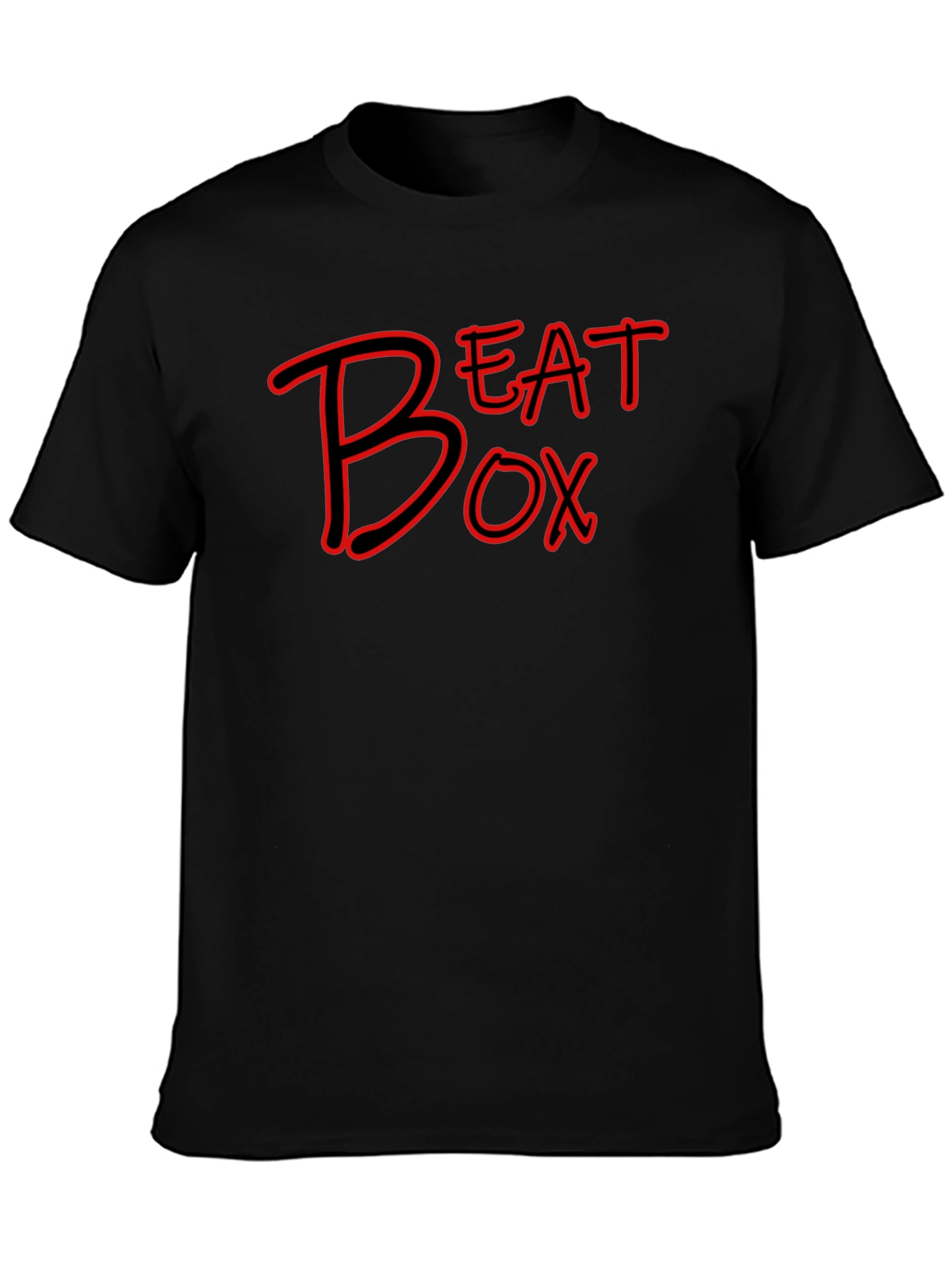 Beat Box Graphic Tee - Black T-Shirt