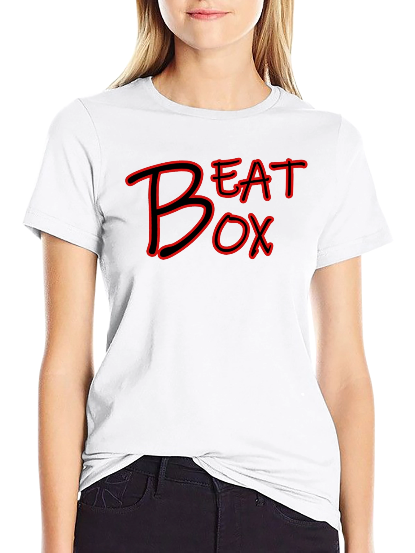 Beat Box Graphic Tee - Black T-Shirt