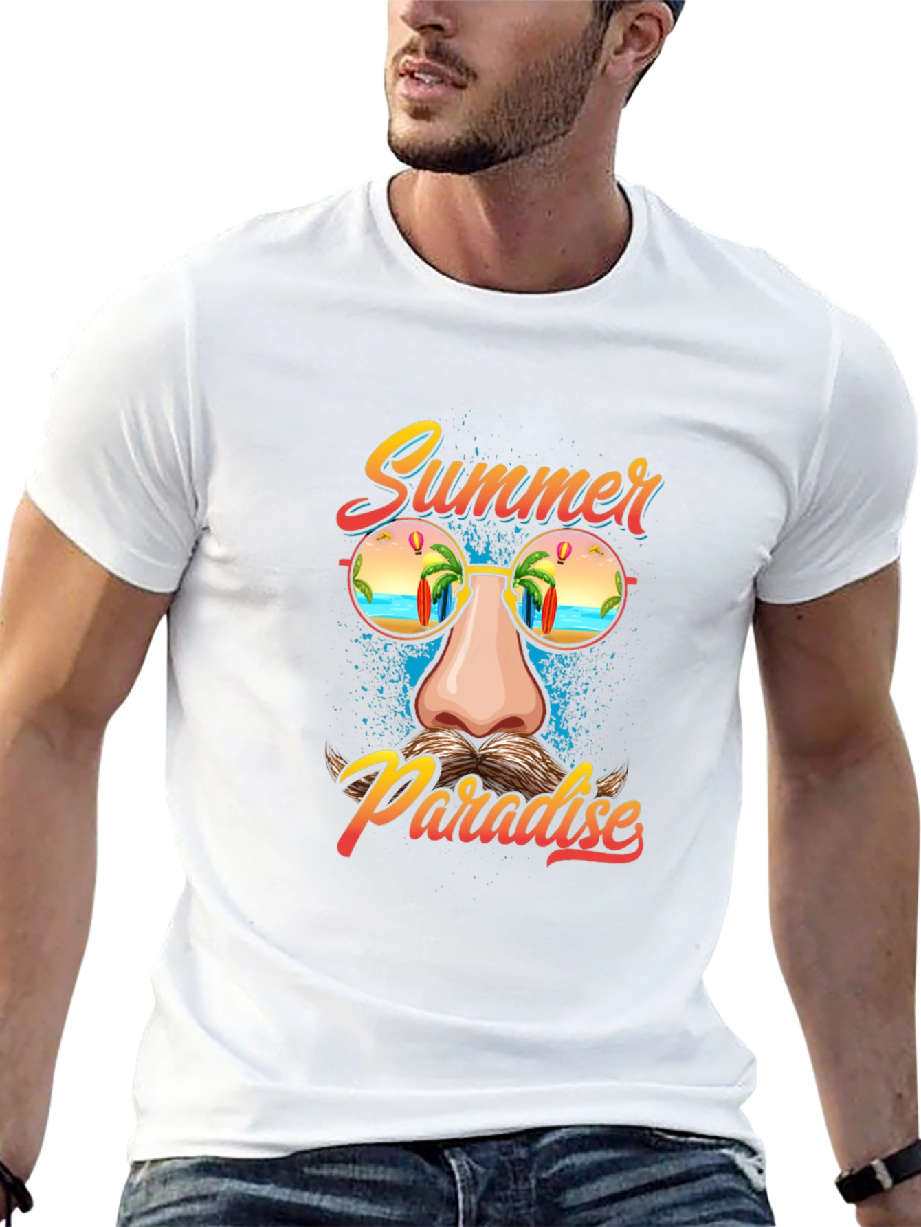 Summer Paradise Graphic T-Shirt