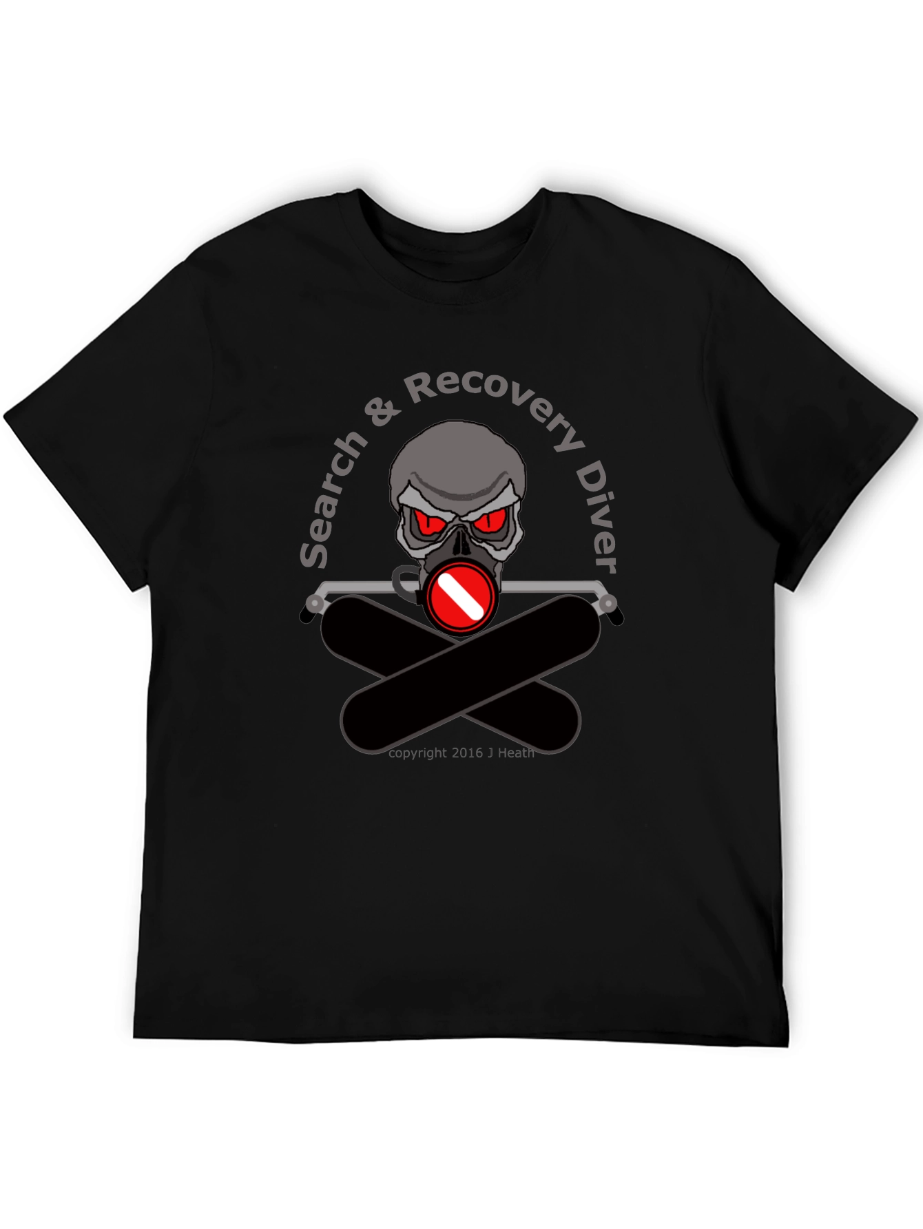 Search & Recovery Diver Graphic T-Shirt