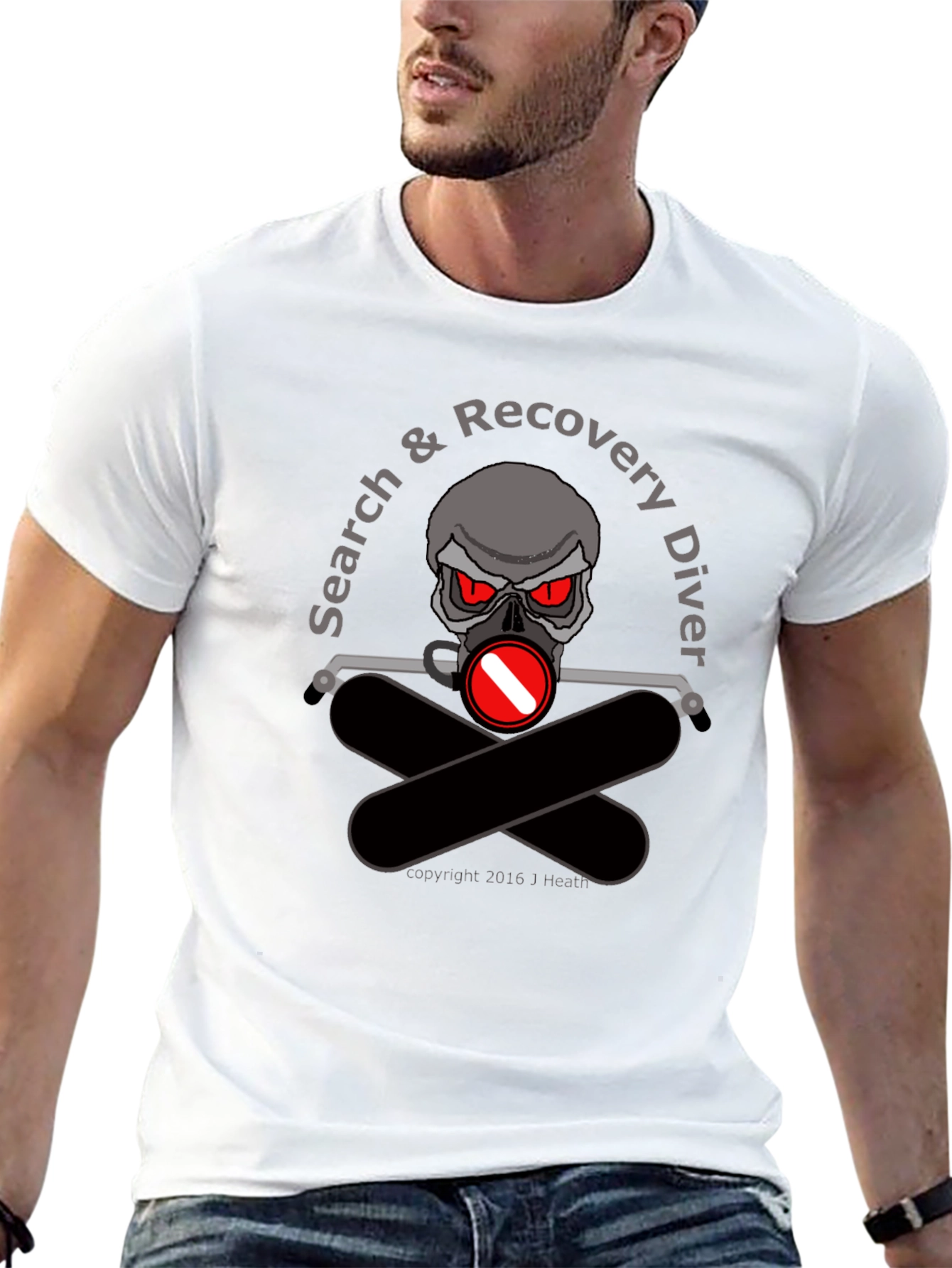 Search & Recovery Diver Graphic T-Shirt