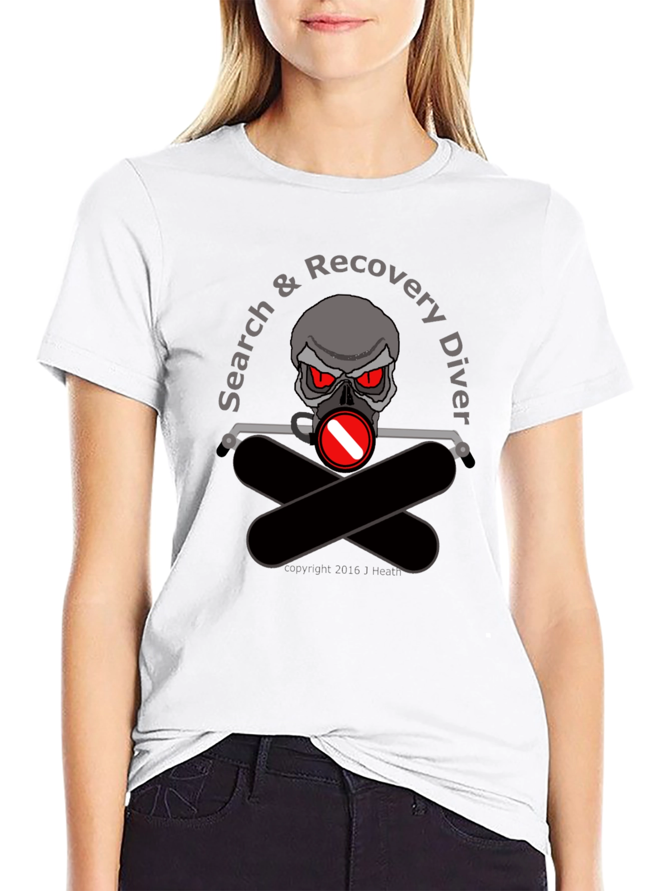 Search & Recovery Diver Graphic T-Shirt