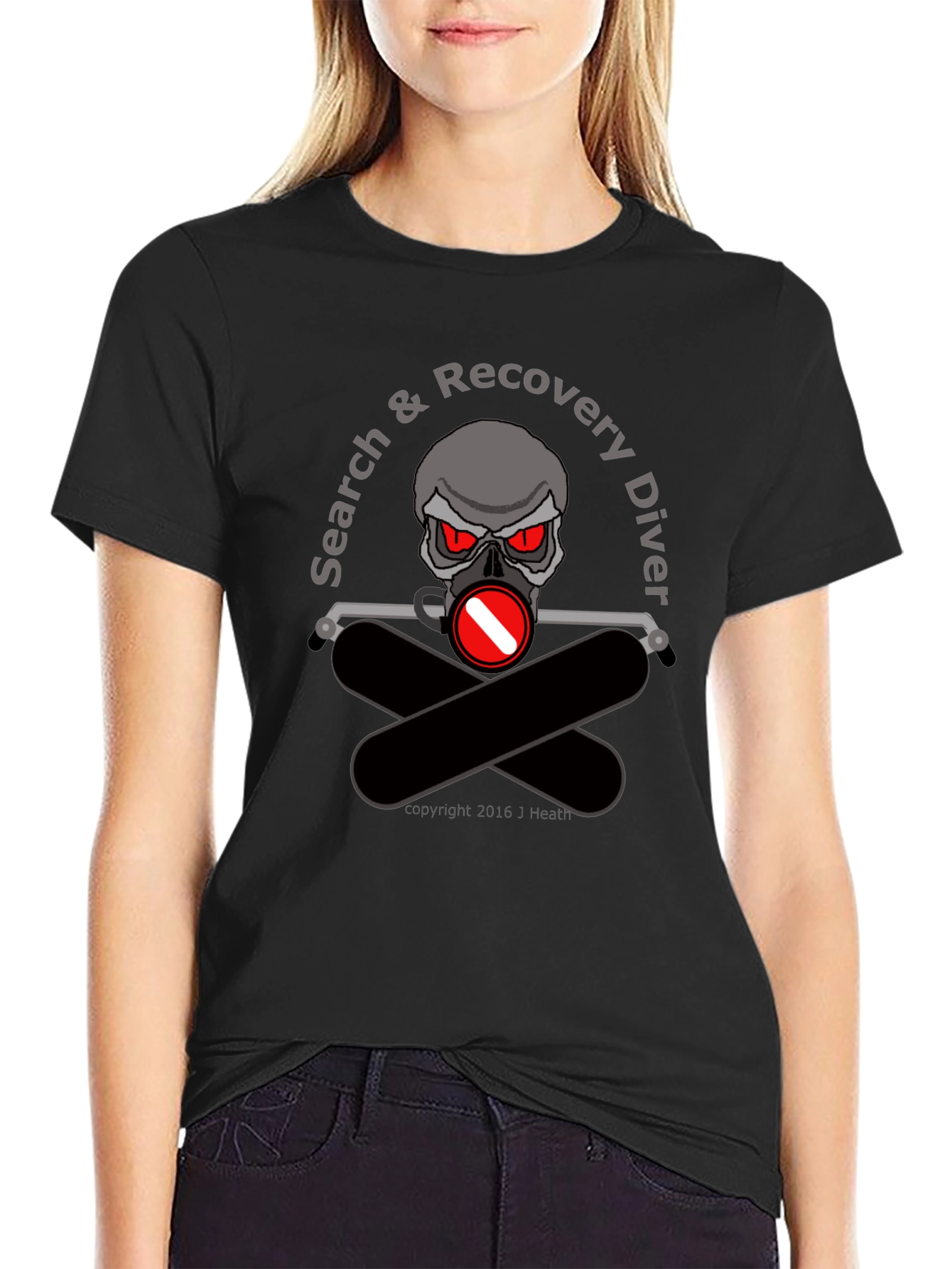 Search & Recovery Diver Graphic T-Shirt