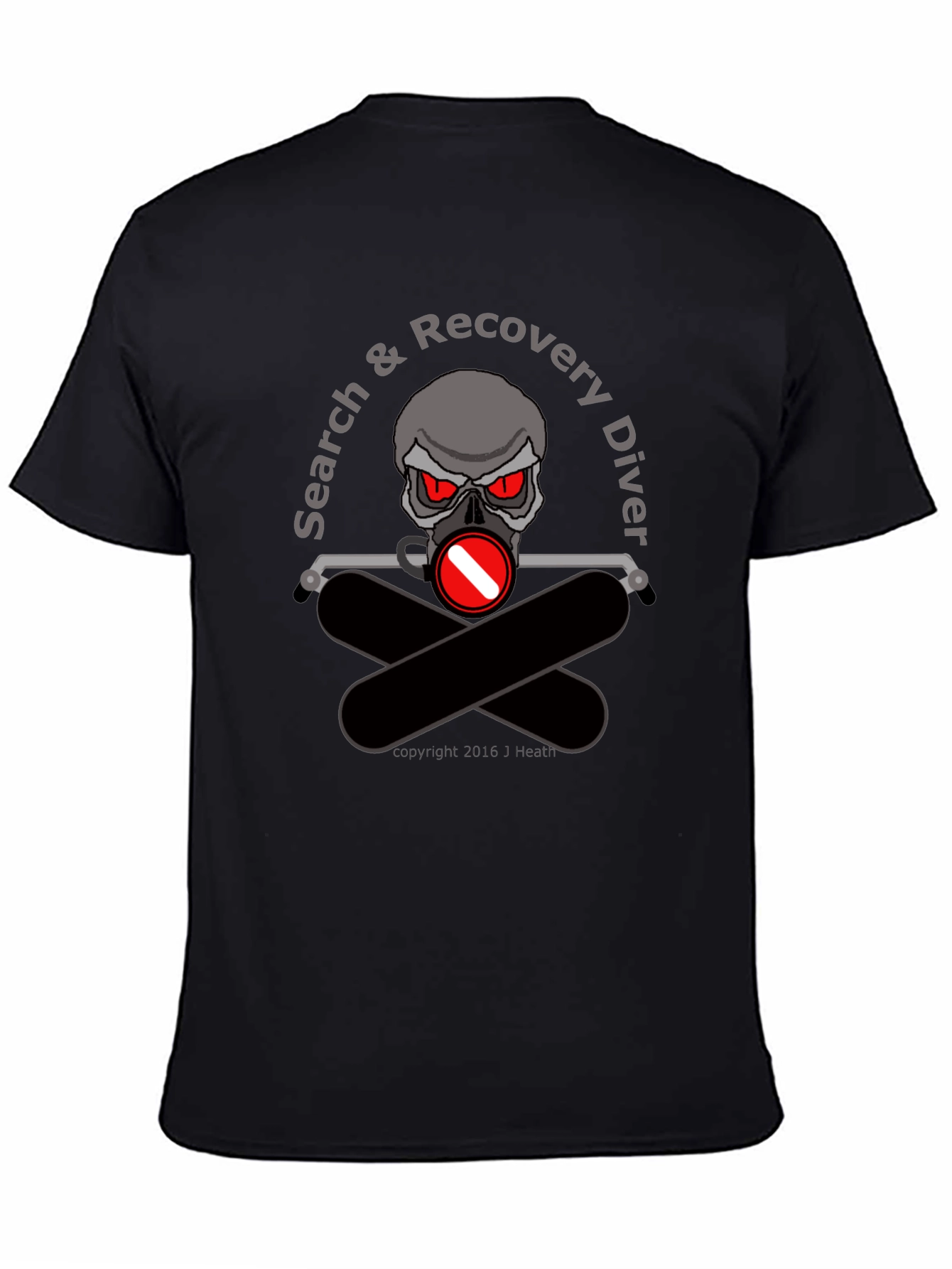 Search & Recovery Diver Graphic T-Shirt