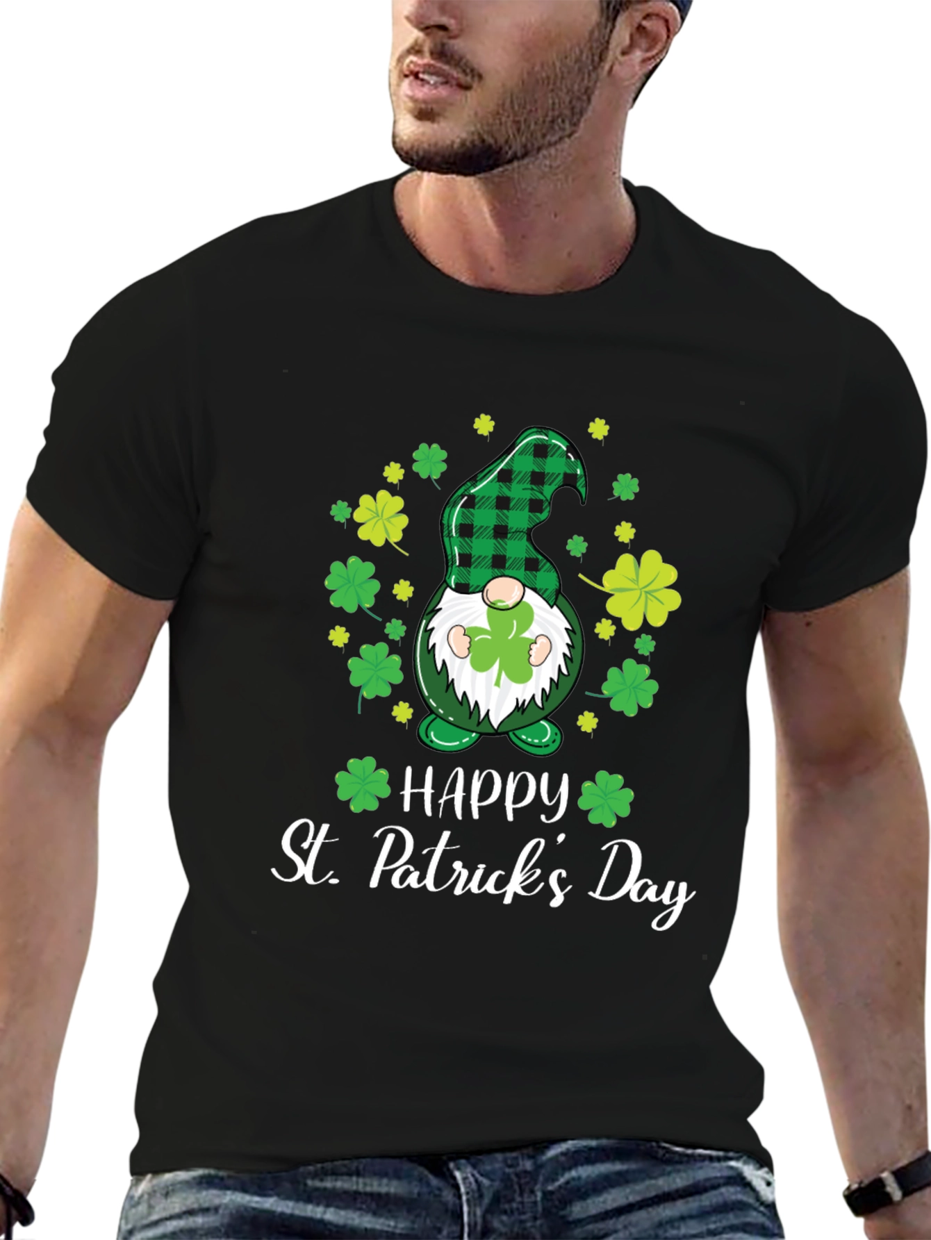St. Patricks Day Gnome Graphic Tee