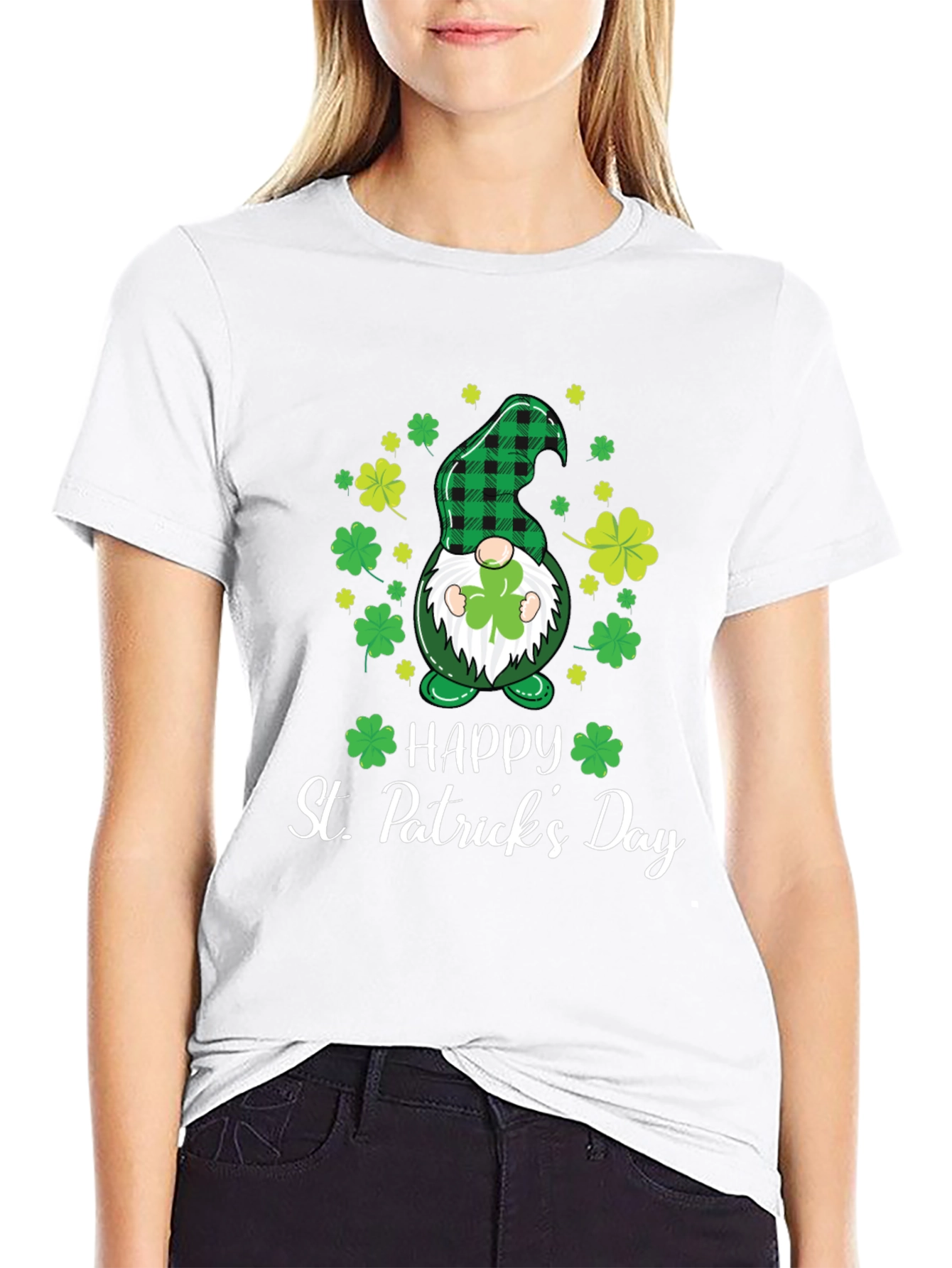 St. Patricks Day Gnome Graphic Tee