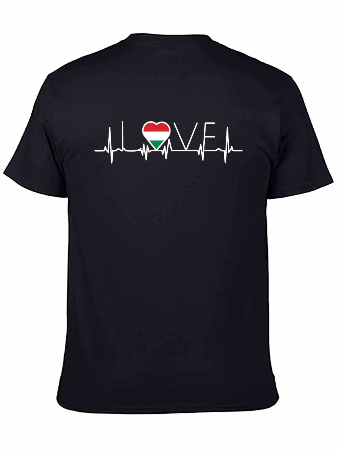 I Love Hungary Heartbeat T-Shirt