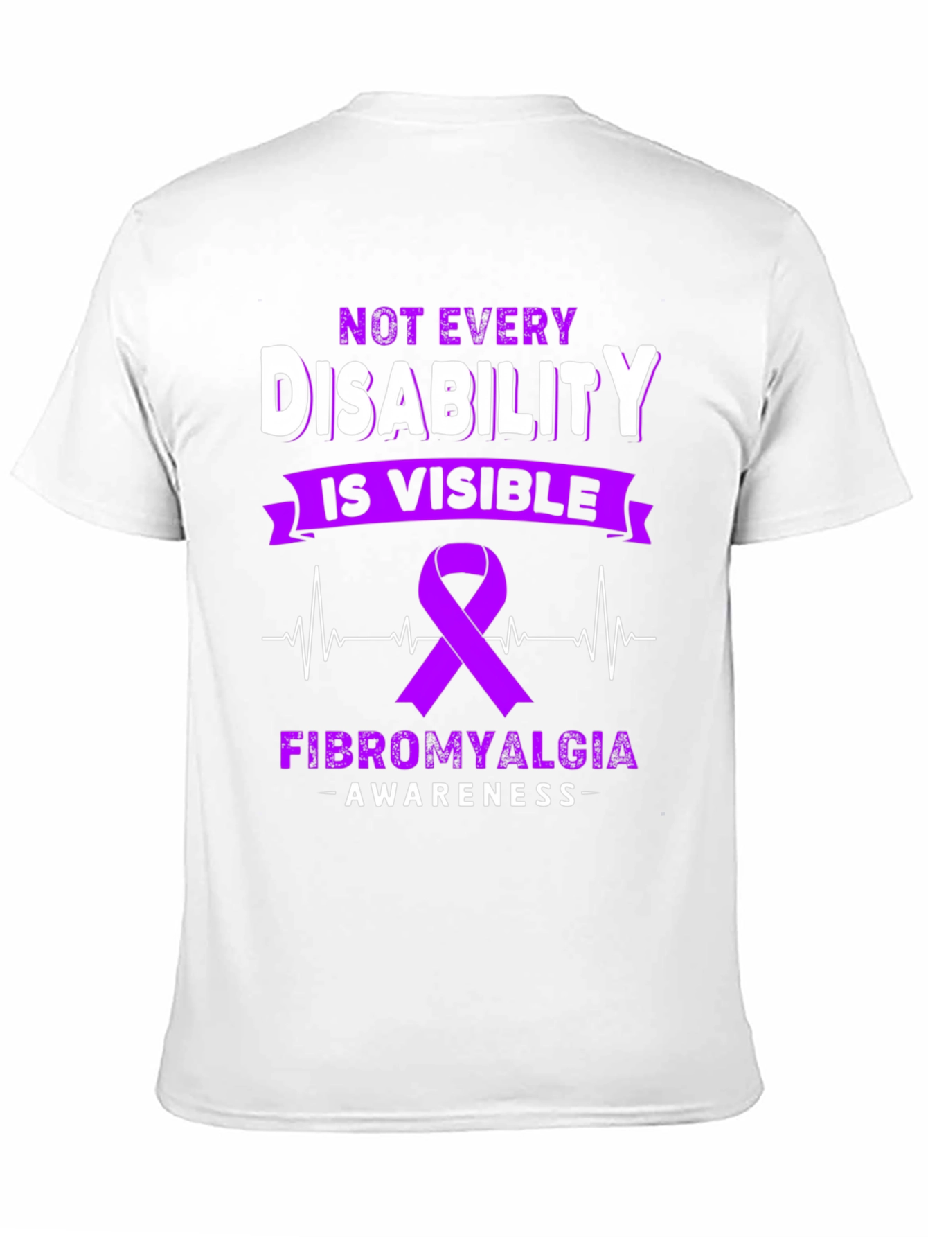 Fibromyalgia Awareness T-Shirt - Disability Awareness
