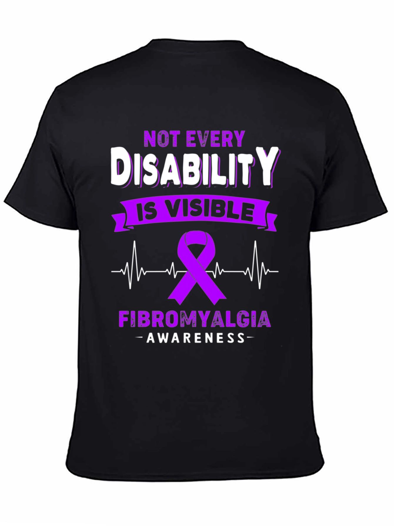 Fibromyalgia Awareness T-Shirt - Disability Awareness