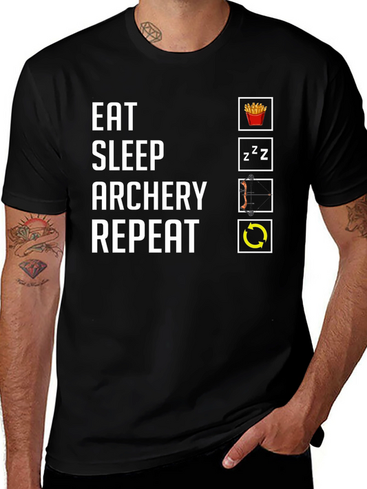 Eat Sleep Archery Repeat T-Shirt