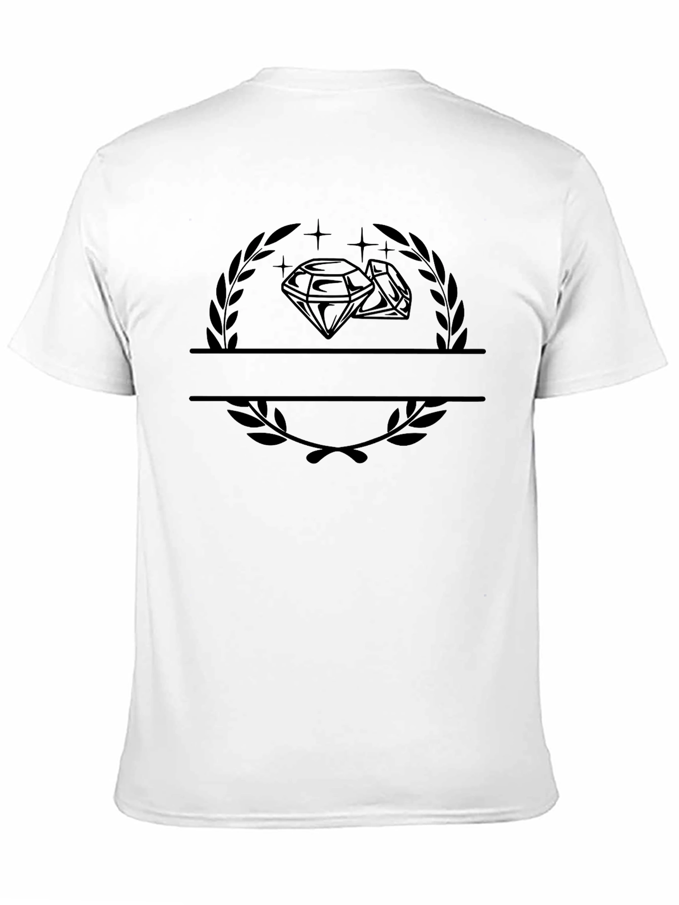 Diamond Emblem Black T-Shirt