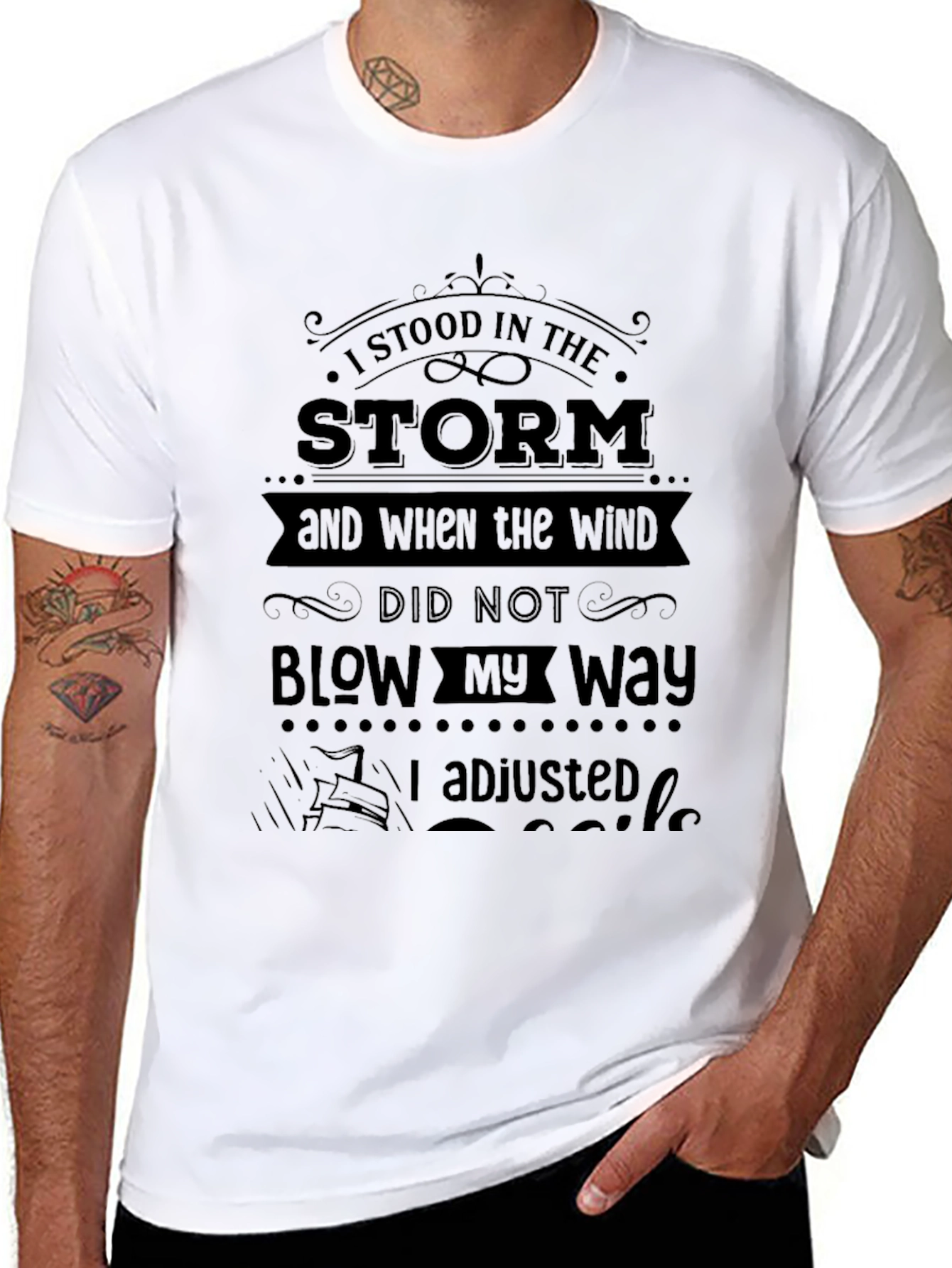 I Stood in the Storm Graphic Tee