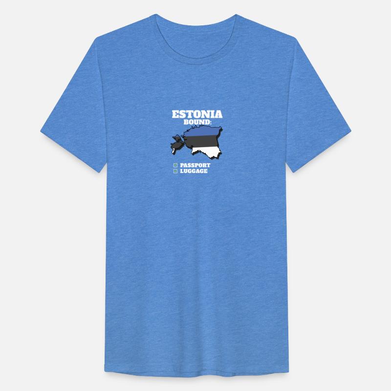 Estonia Bound Country Travel Estonian Flag
