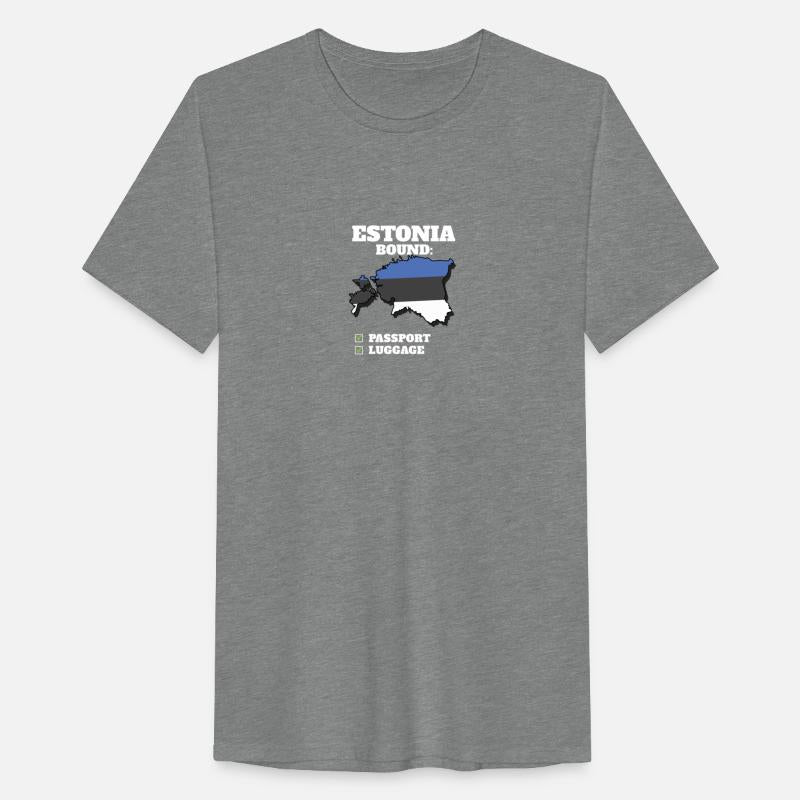 Estonia Bound Country Travel Estonian Flag