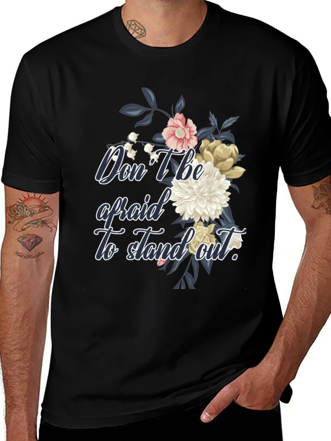 Floral Graphic T-Shirt - Stand Out Style