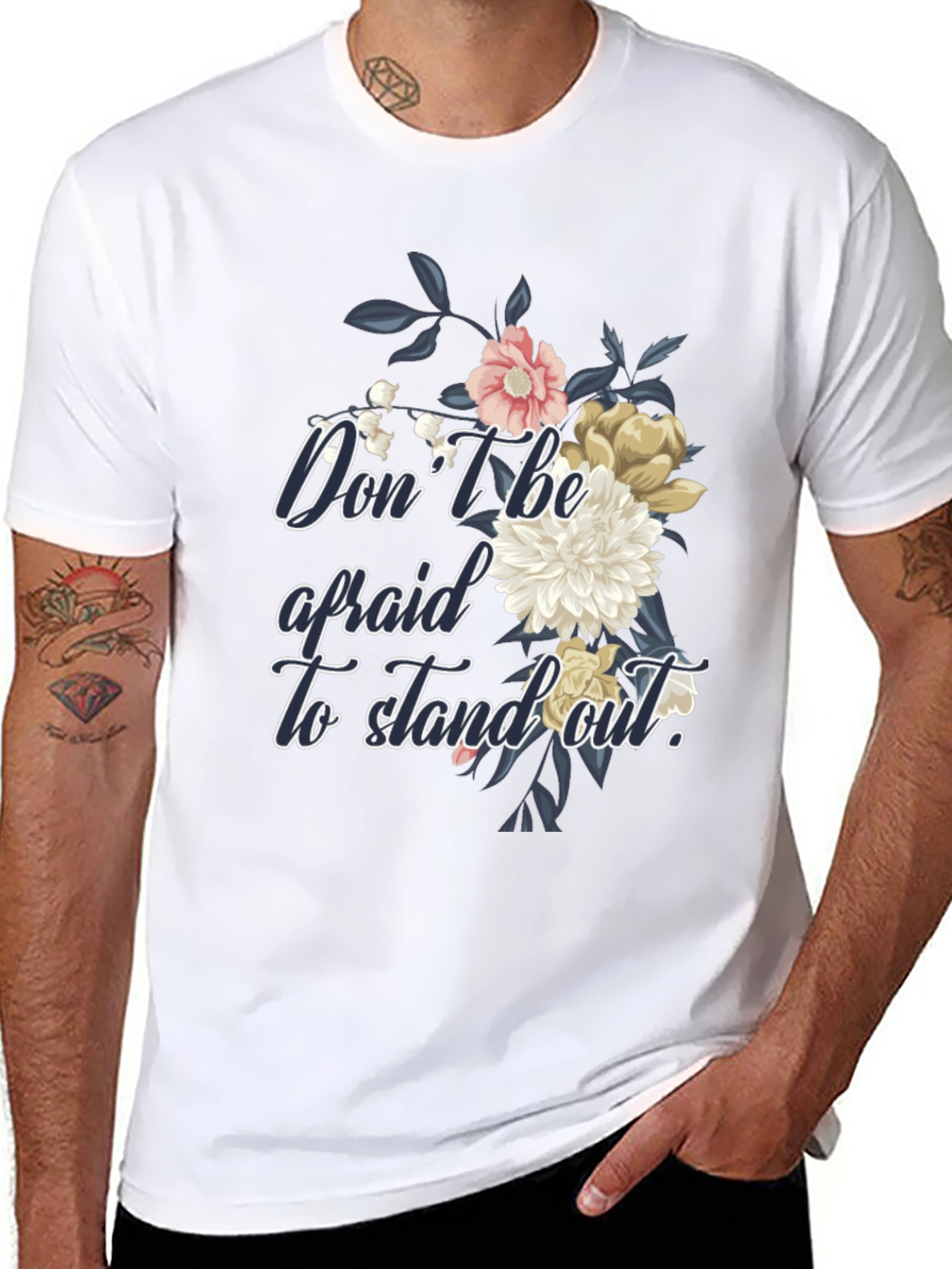 Floral Graphic T-Shirt - Stand Out Style