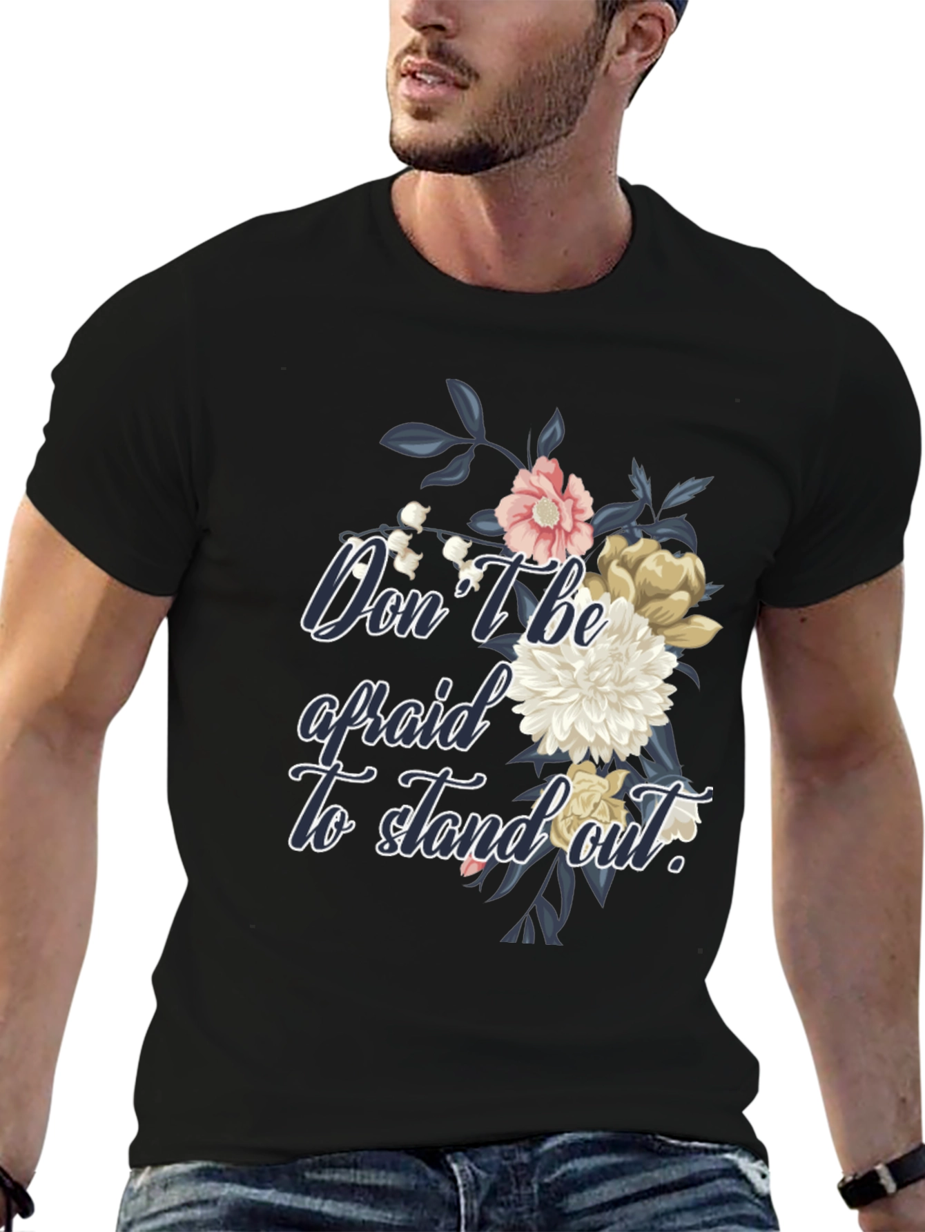 Floral Graphic T-Shirt - Stand Out Style
