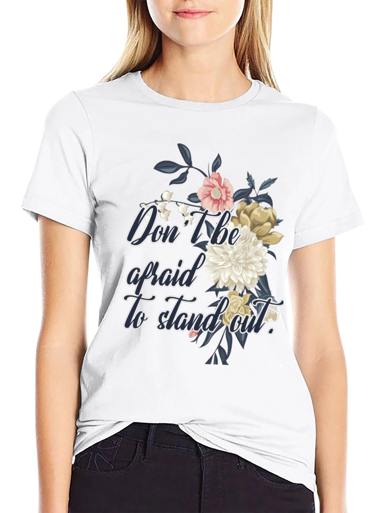 Floral Graphic T-Shirt - Stand Out Style