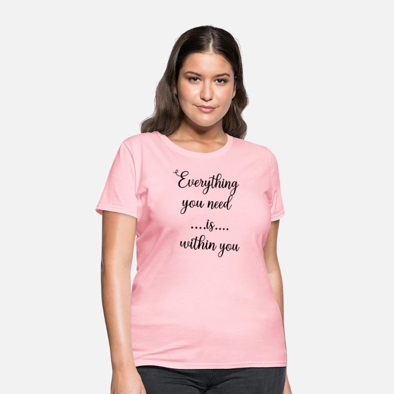 everything you need is within you.
