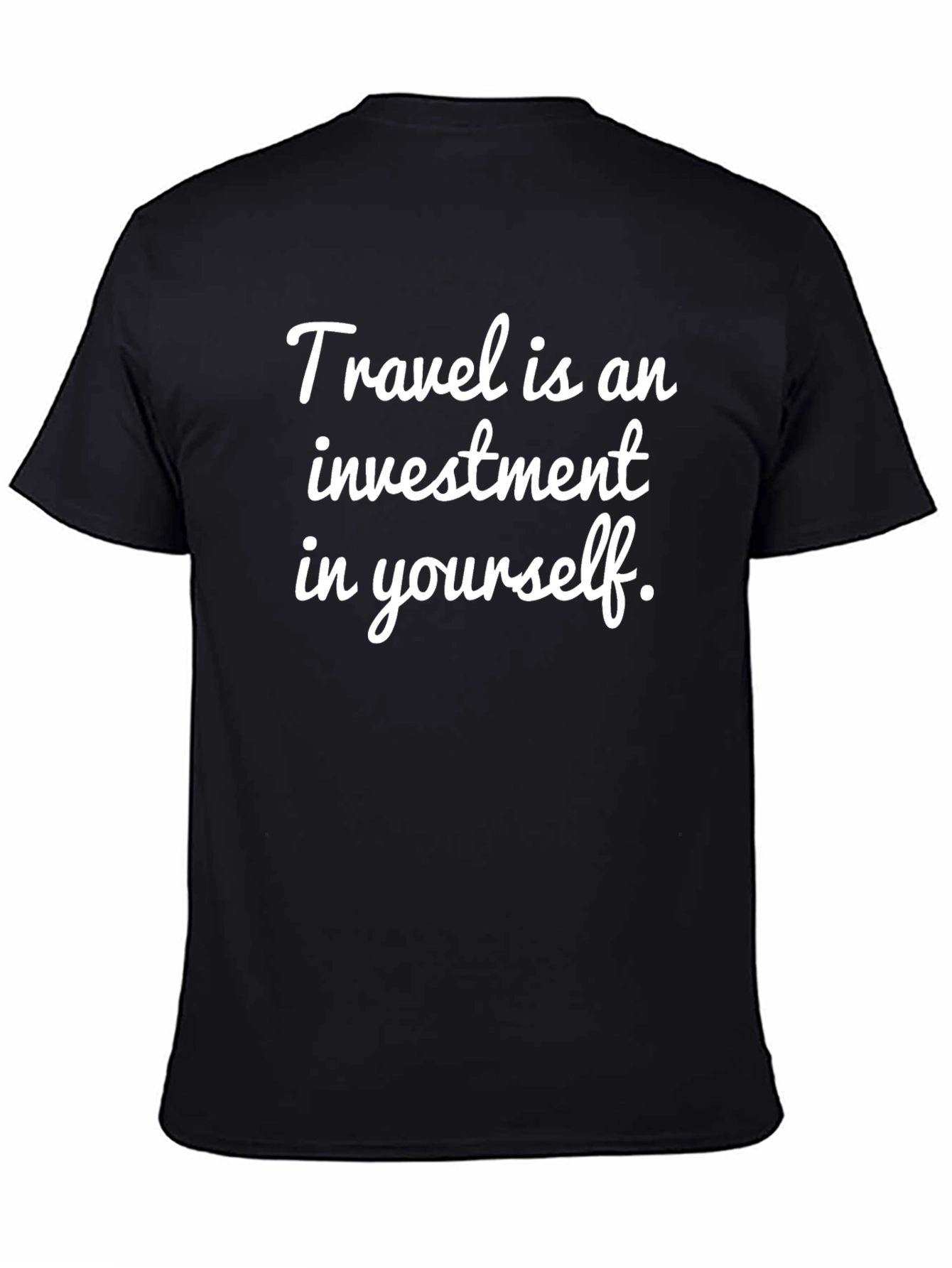 Travel Investment T-Shirt - Inspiring Comfort