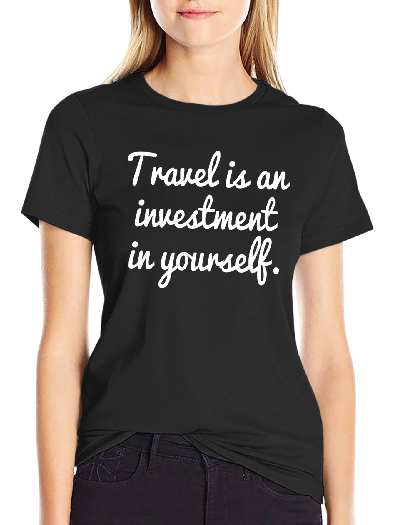 Travel Investment T-Shirt - Inspiring Comfort