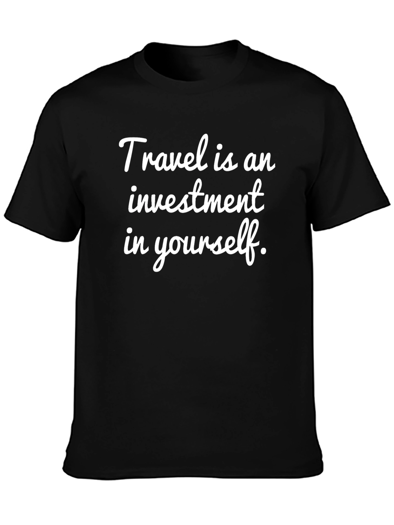 Travel Investment T-Shirt - Inspiring Comfort
