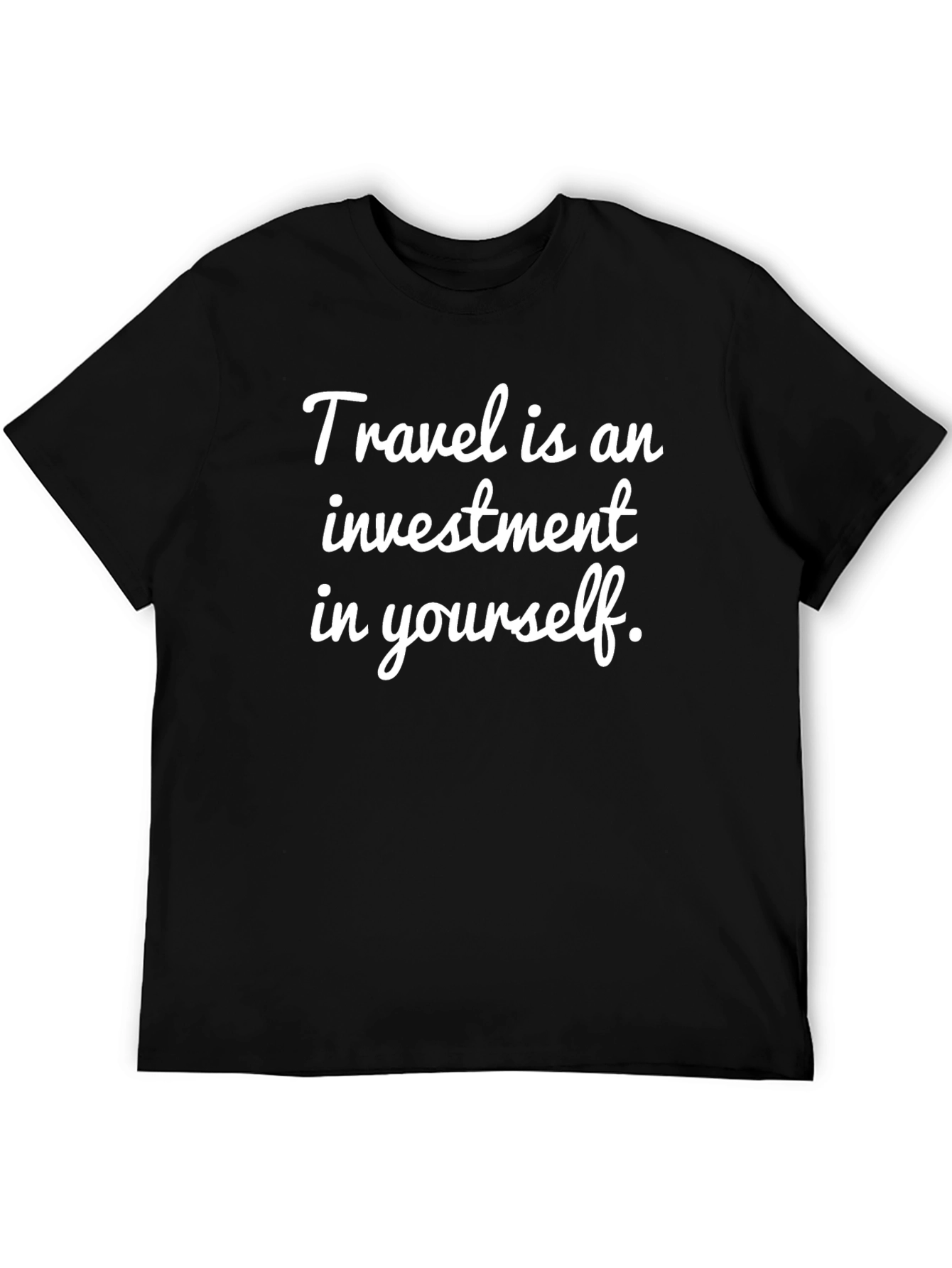 Travel Investment T-Shirt - Inspiring Comfort