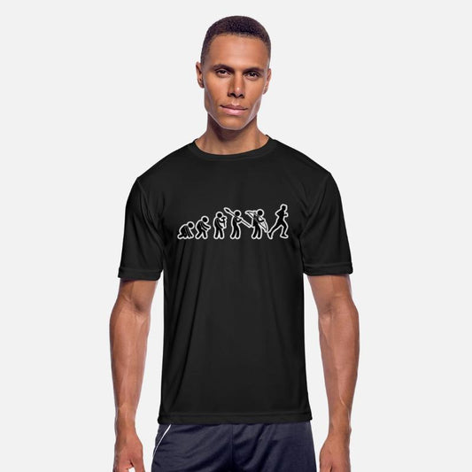 Evolution Running Black Grunge