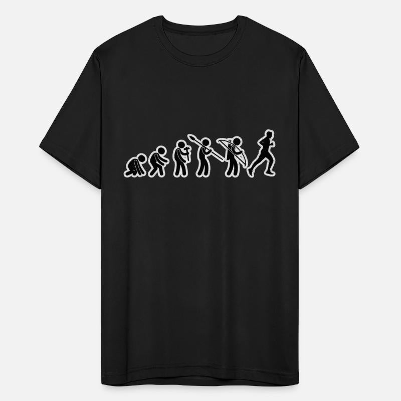 Evolution Running Black Grunge
