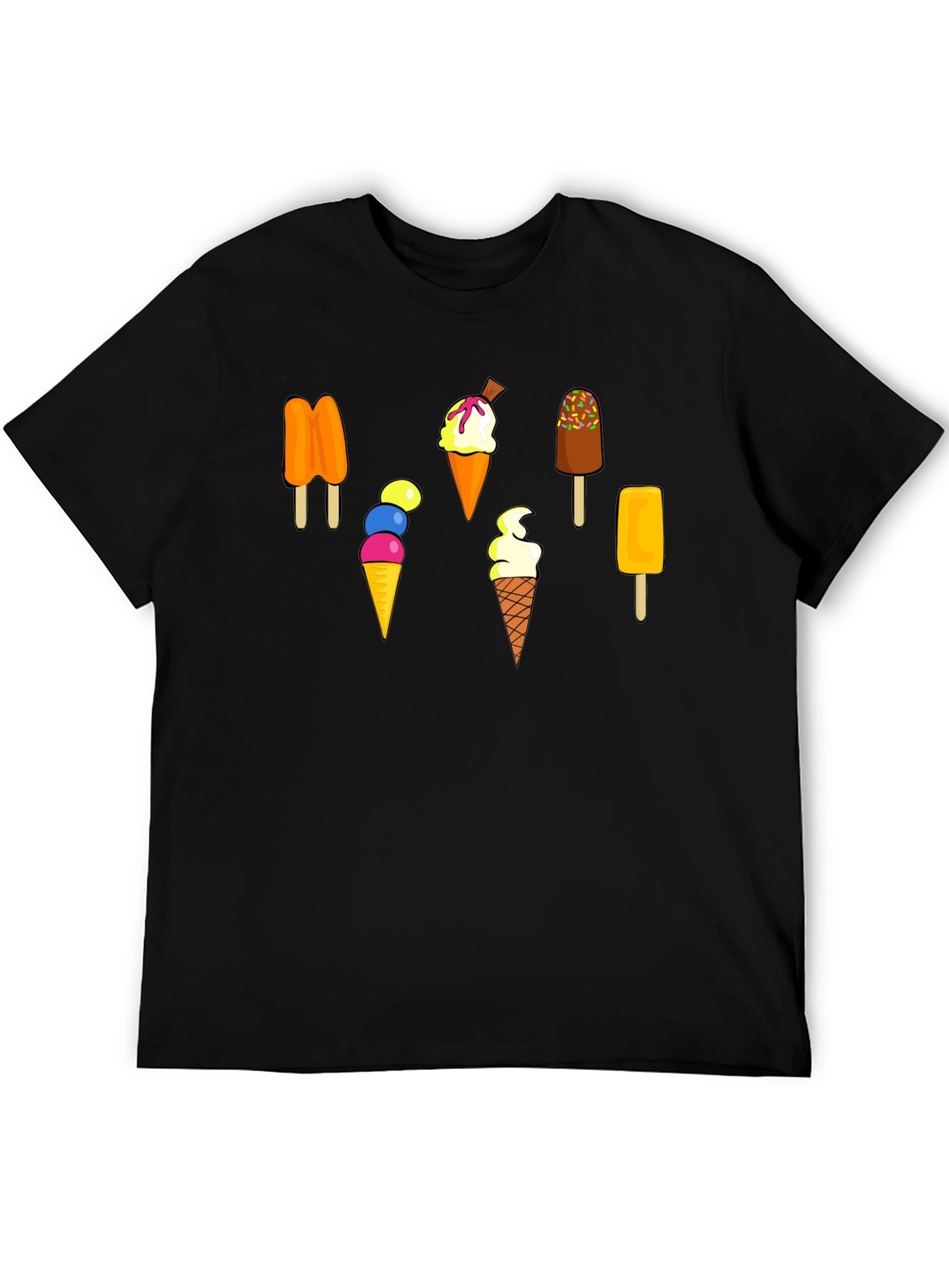 Ice Cream Pops T-Shirt Cool Summer Fun Treat Tee