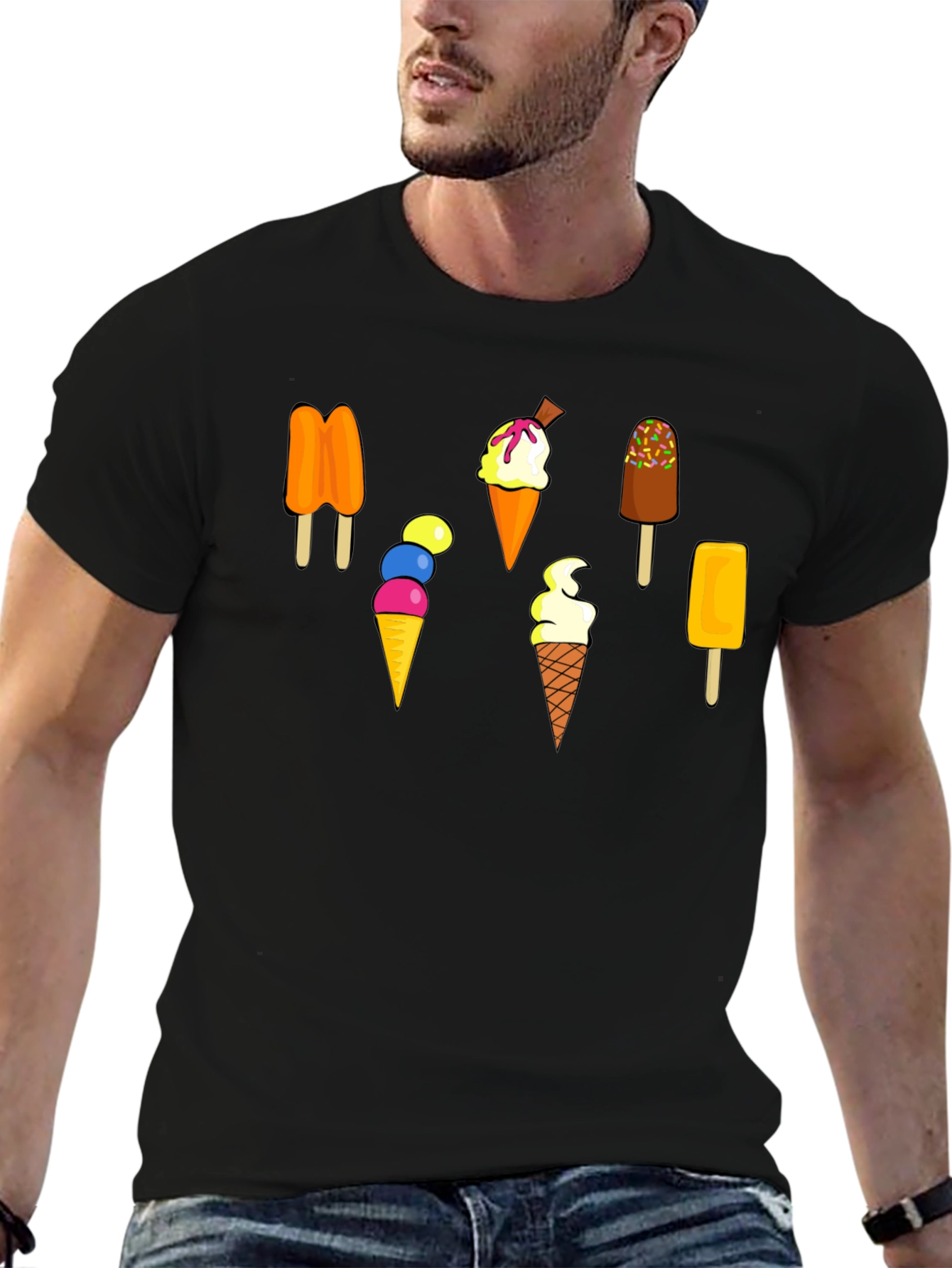 Ice Cream Pops T-Shirt Cool Summer Fun Treat Tee