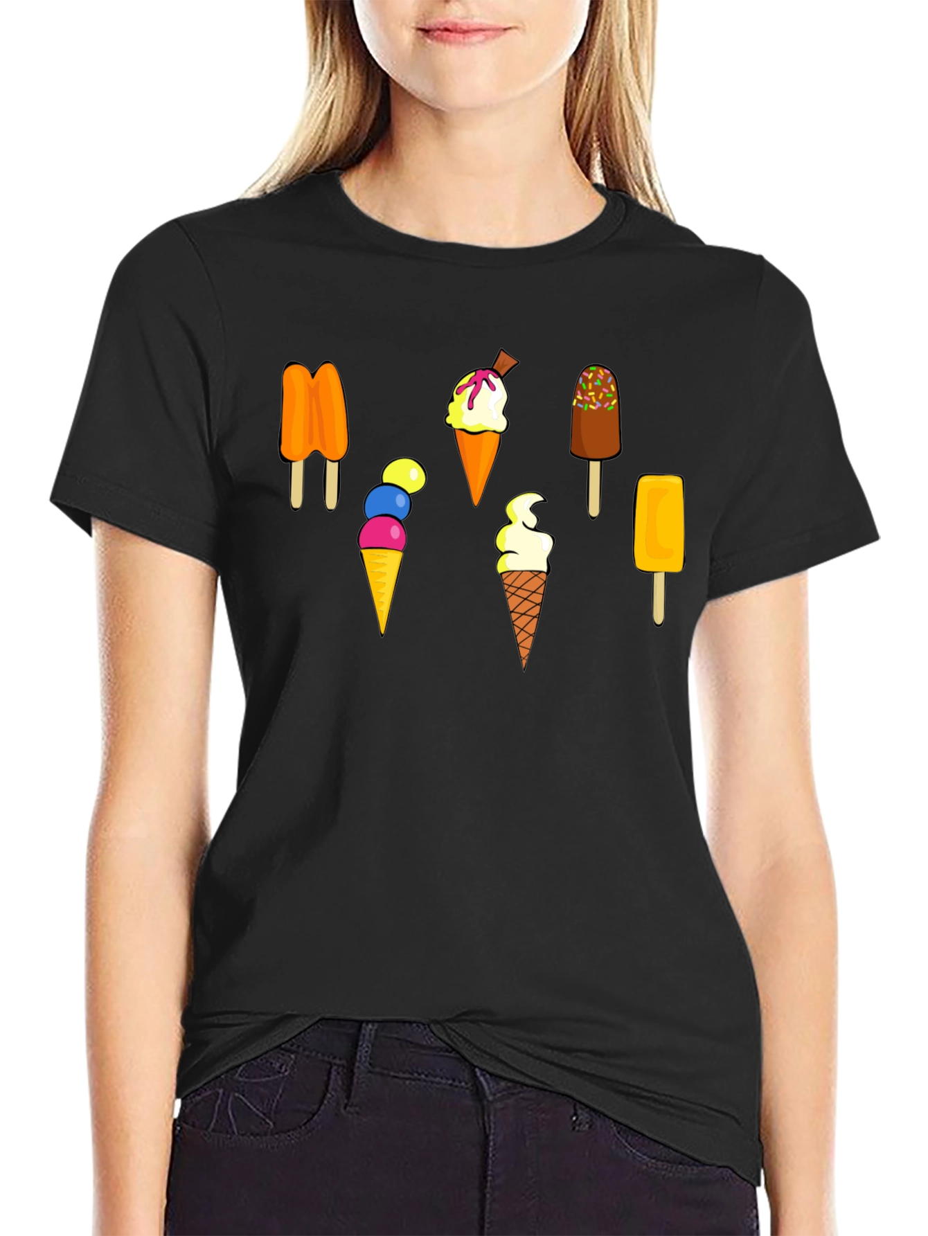 Ice Cream Pops T-Shirt Cool Summer Fun Treat Tee