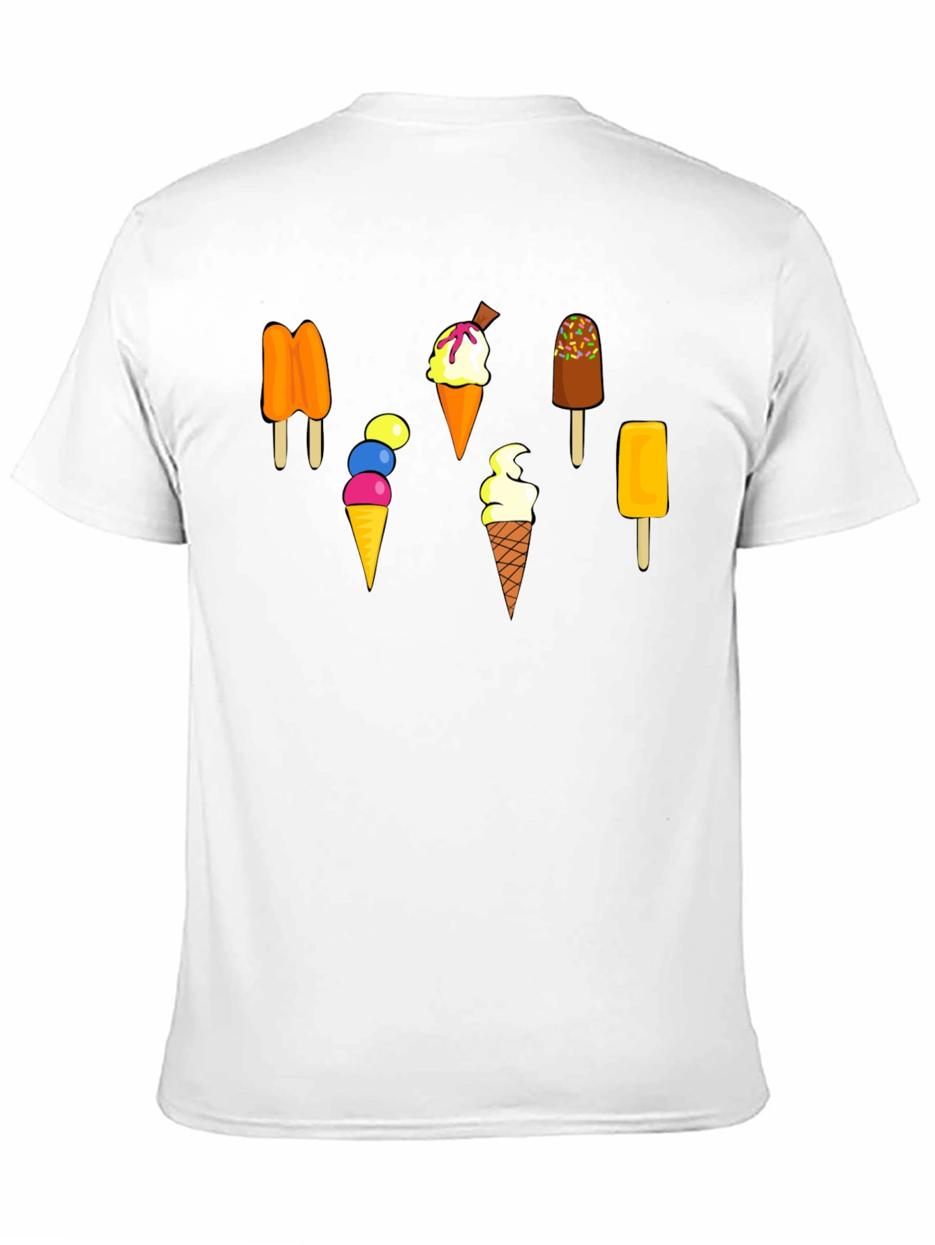 Ice Cream Pops T-Shirt Cool Summer Fun Treat Tee