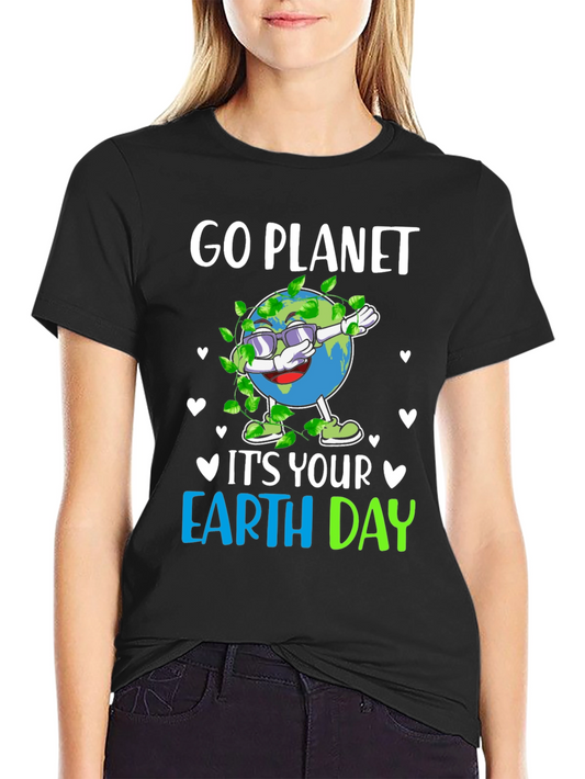 Go Planet Earth Day T-Shirt