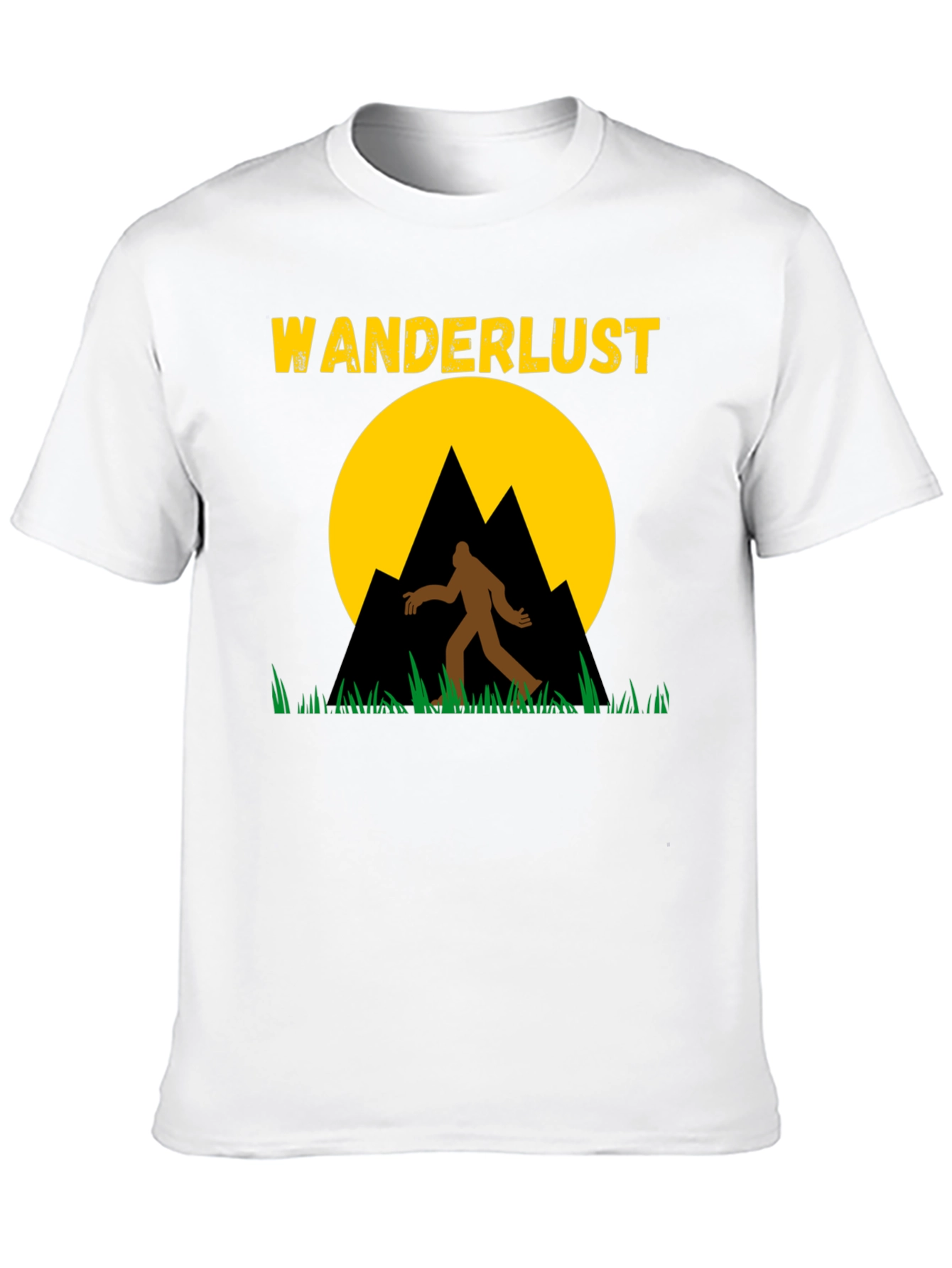 Wanderlust Bigfoot Graphic Tee - Adventure Awaits!