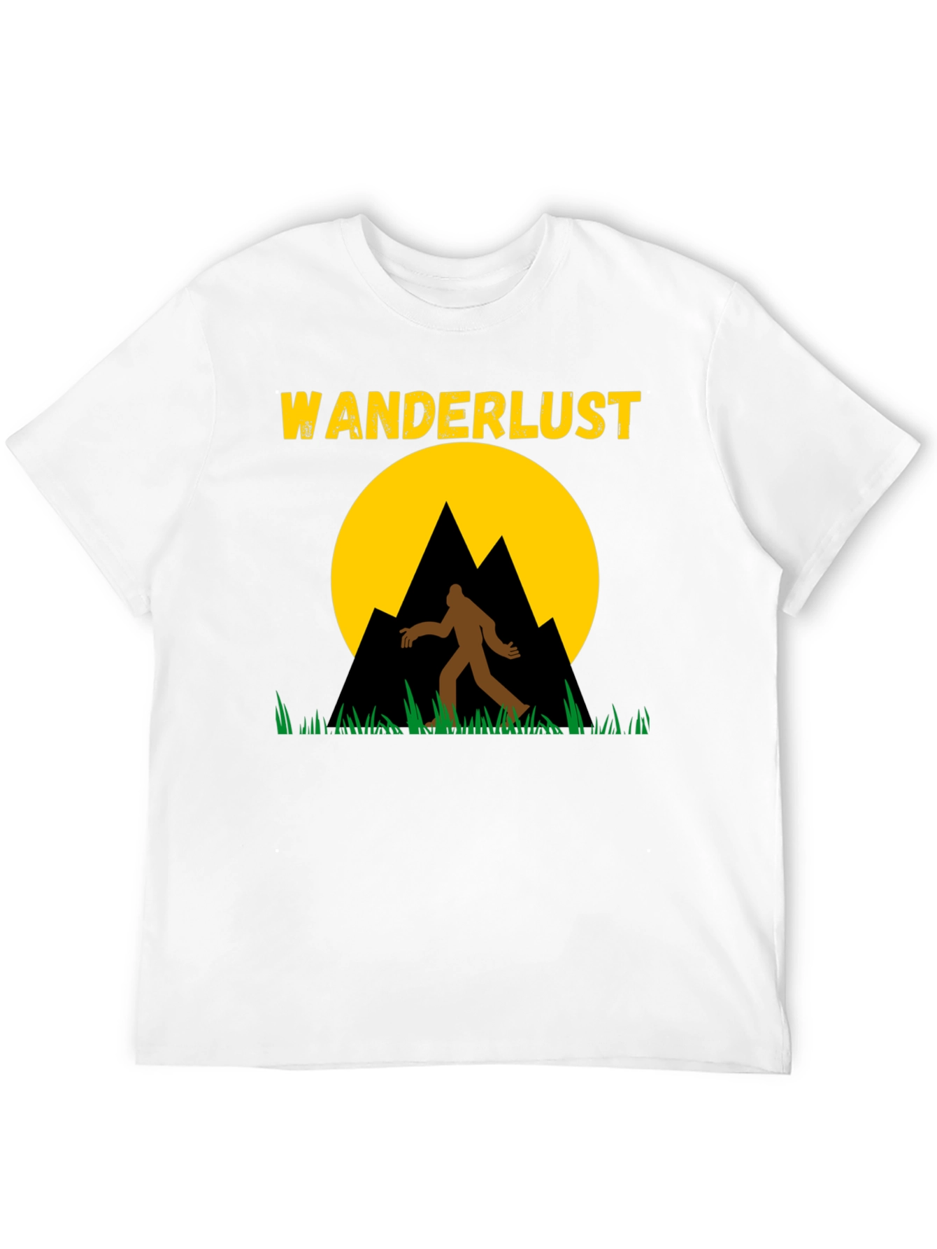 Wanderlust Bigfoot Graphic Tee - Adventure Awaits!
