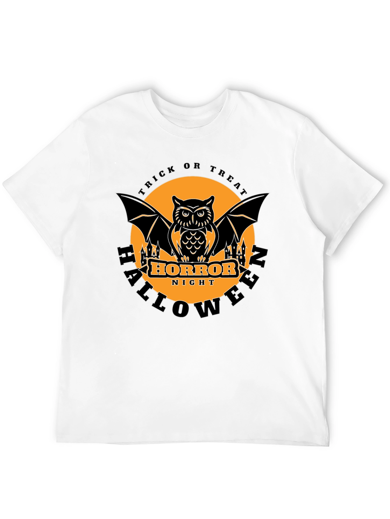 Halloween Horror Night Graphic T-Shirt