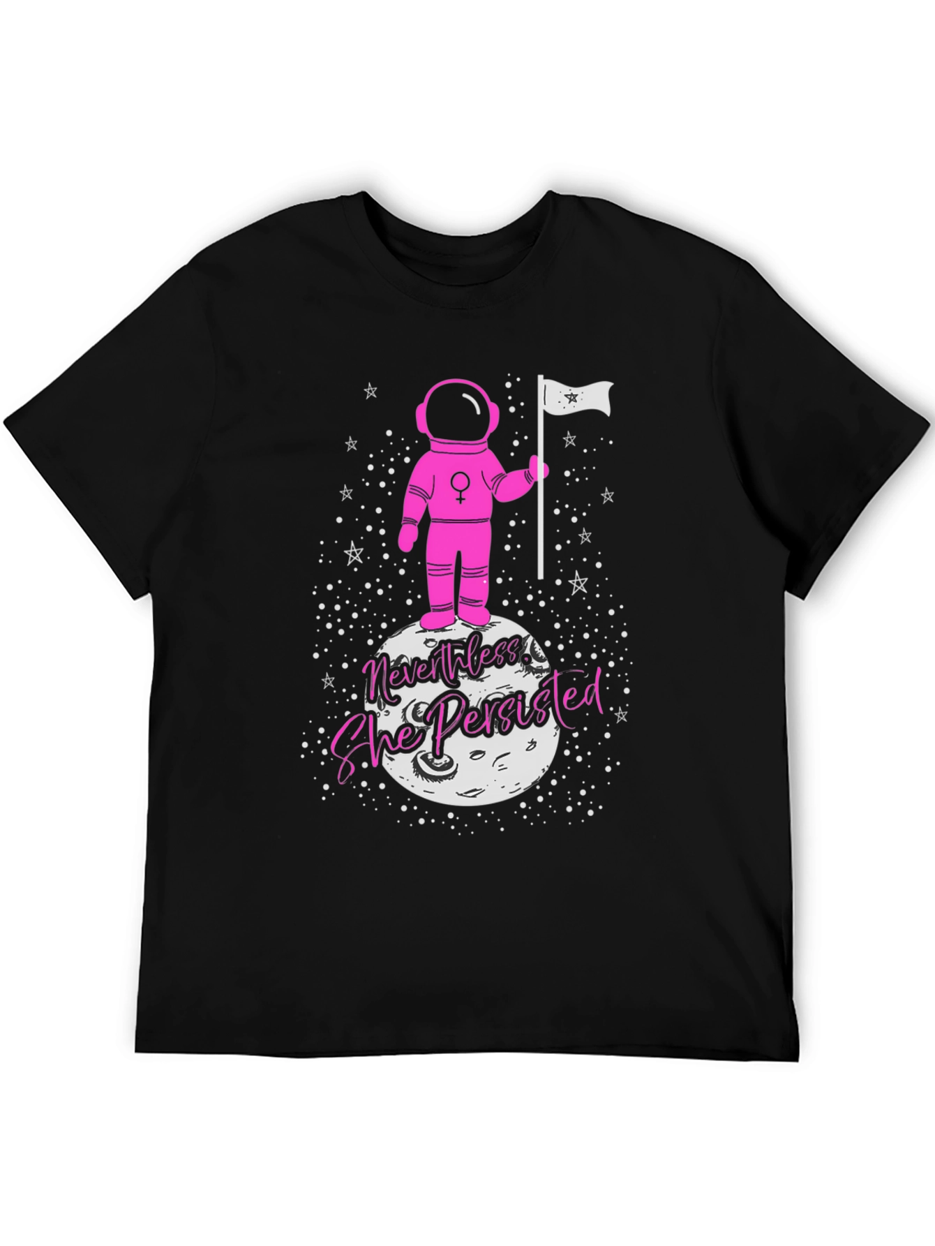 Nevertheless She Persisted Astronaut Graphic Tee