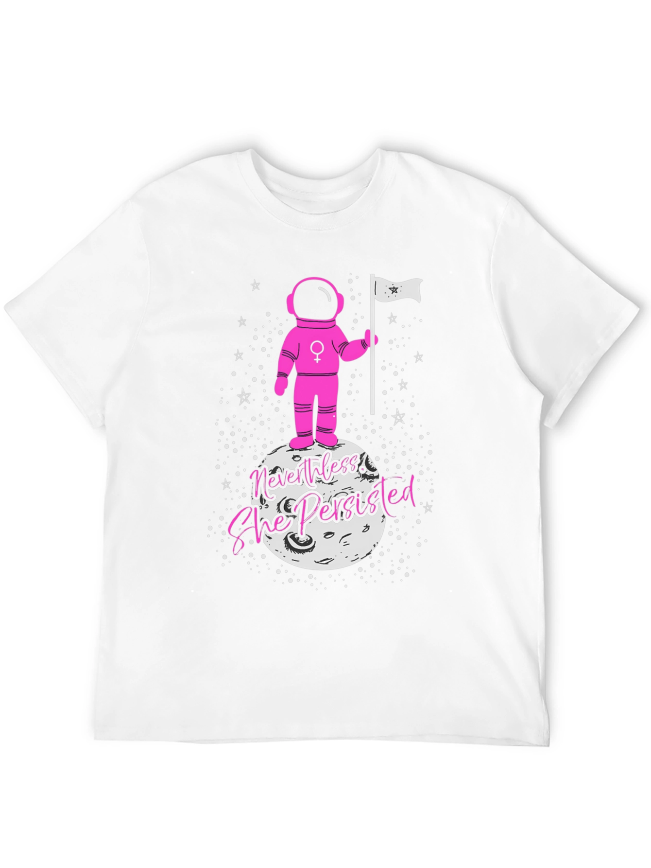 Nevertheless She Persisted Astronaut Graphic Tee