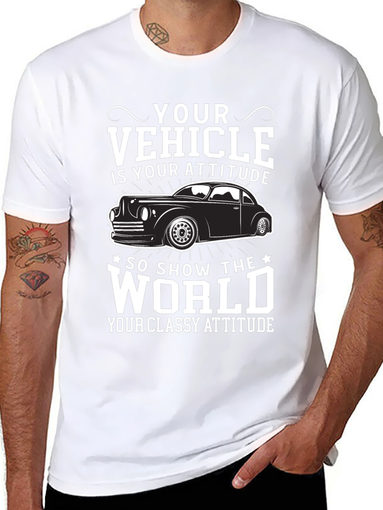 Your Vehicle Is Your Attitude T-Shirt