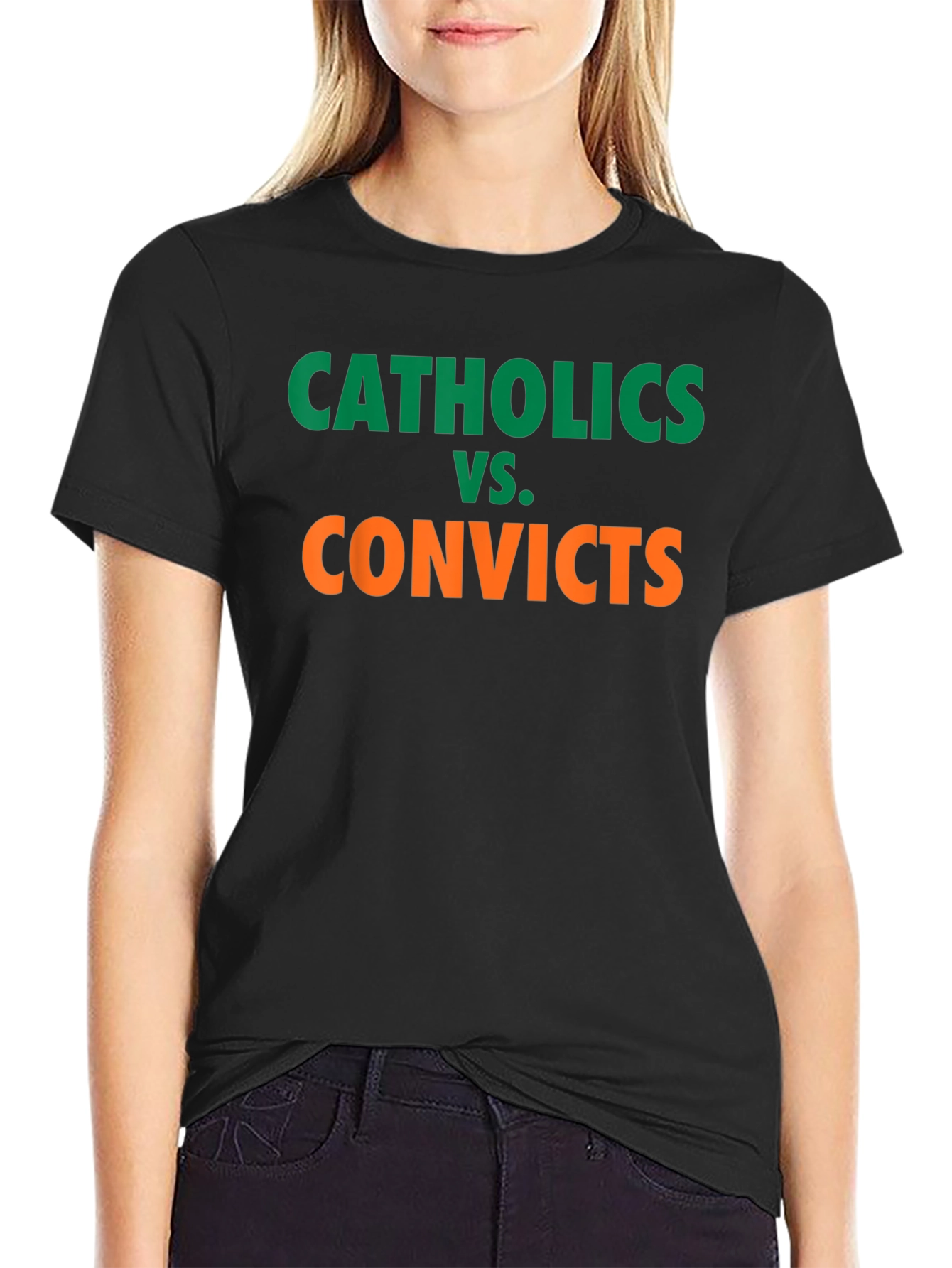 Catholics vs. Convicts T-Shirt