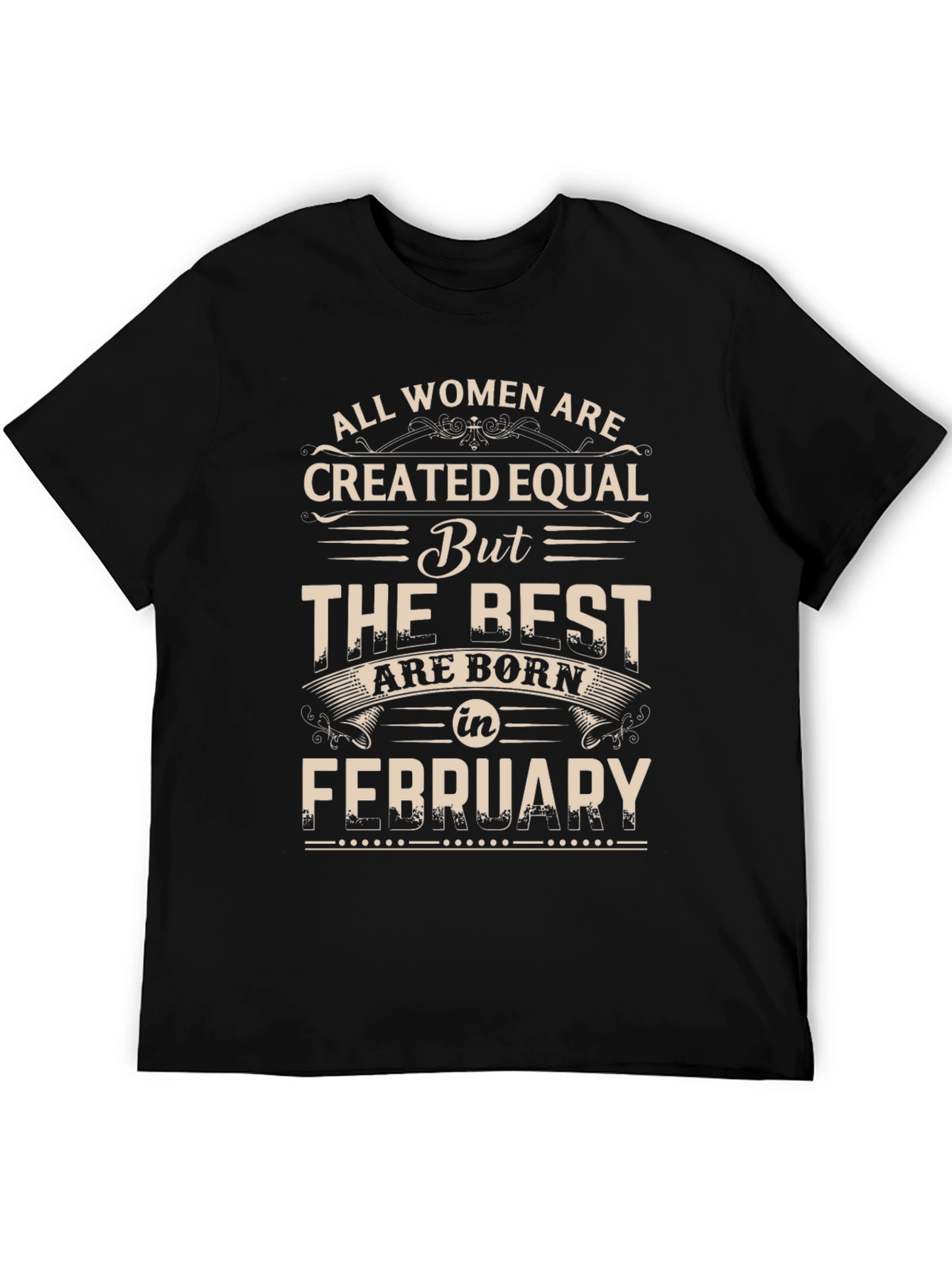 Born in February T-Shirt - Best Women
