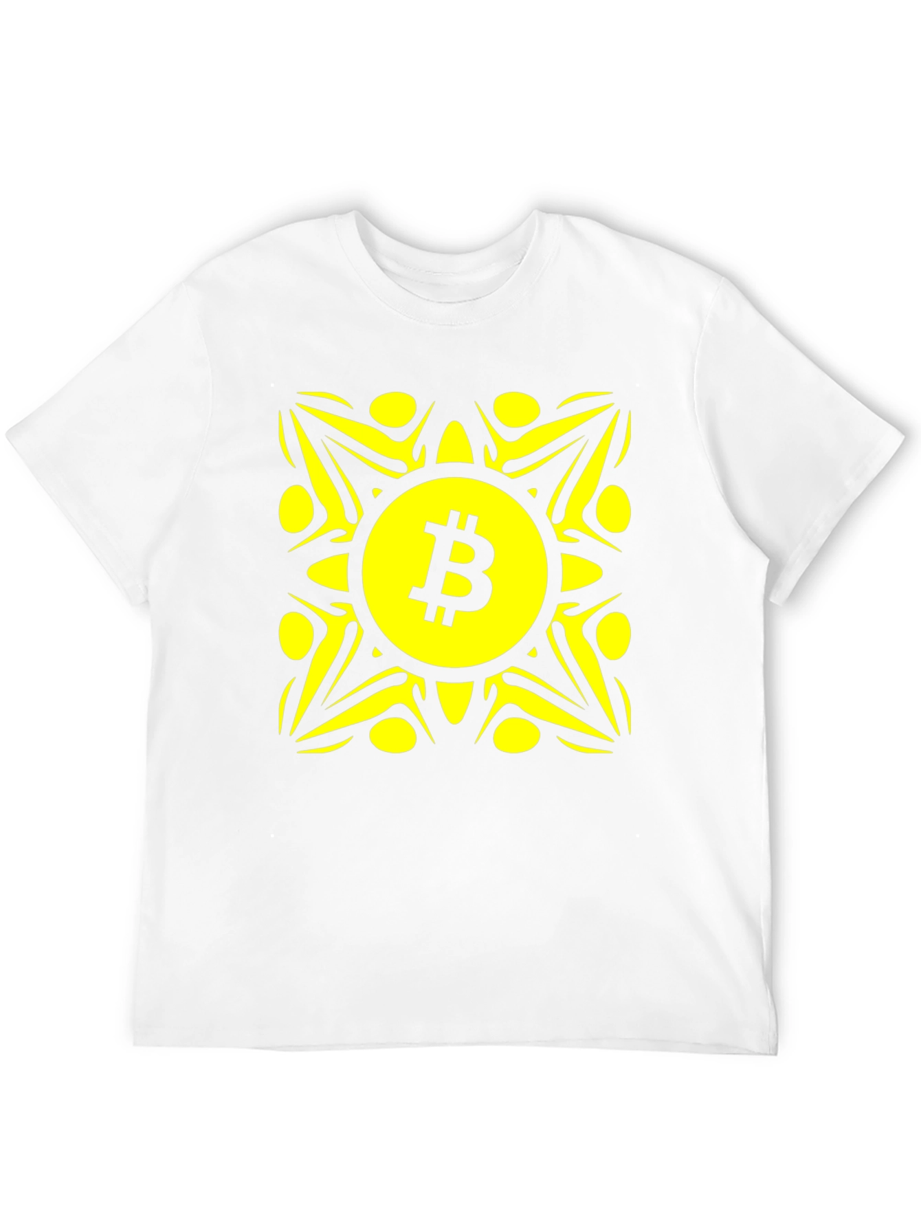 Bitcoin Mandala T-Shirt - Crypto Currency Tee