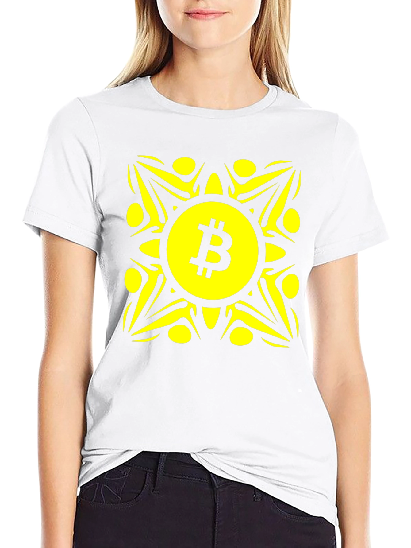 Bitcoin Mandala T-Shirt - Crypto Currency Tee