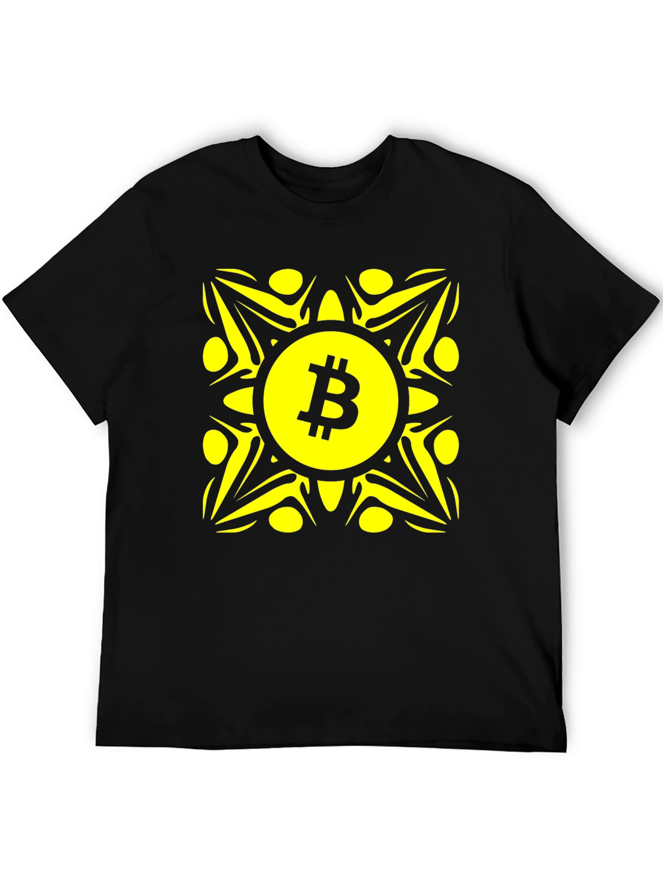 Bitcoin Mandala T-Shirt - Crypto Currency Tee